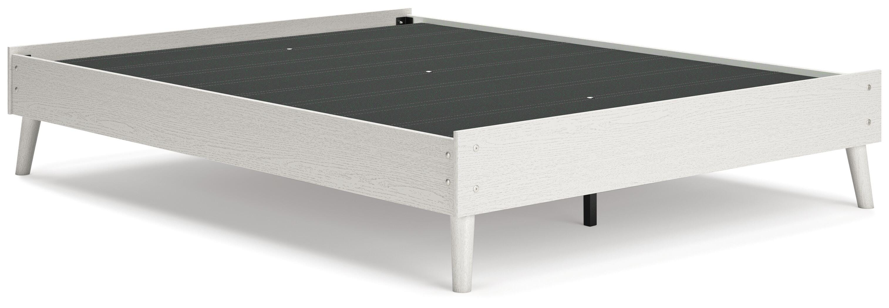 Aprilyn Queen Platform Bed, White, large