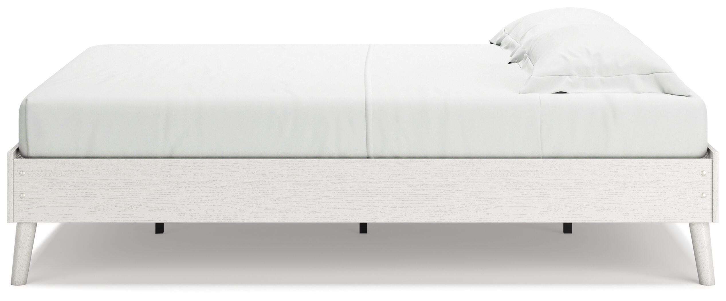 Aprilyn Queen Platform Bed, White, large