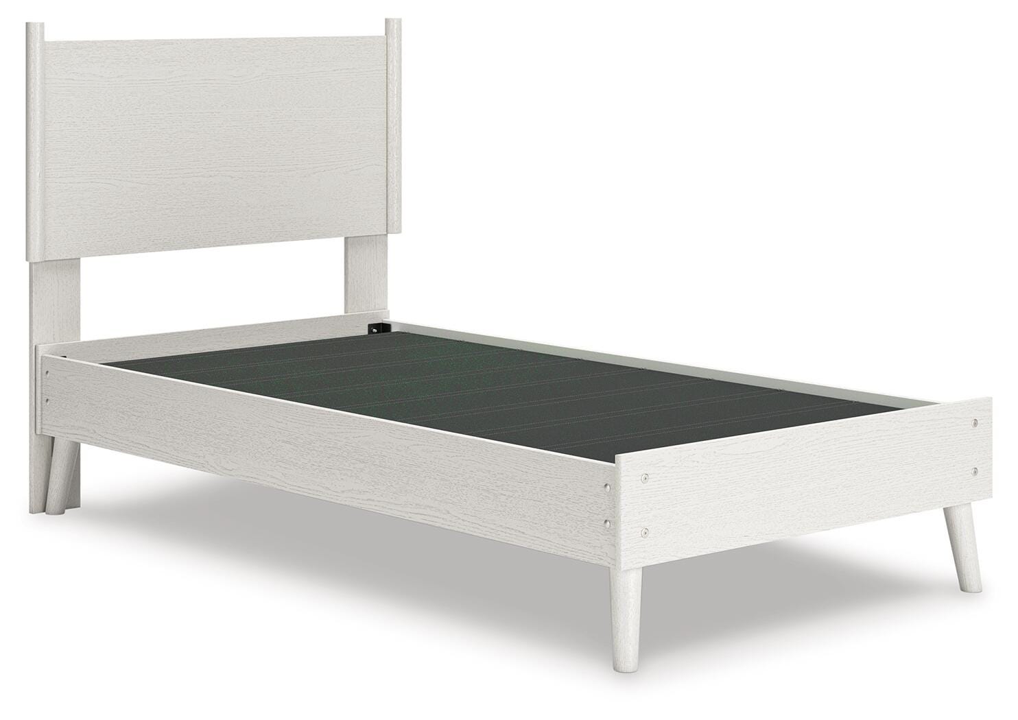 Aprilyn Twin Panel Bed, White, large