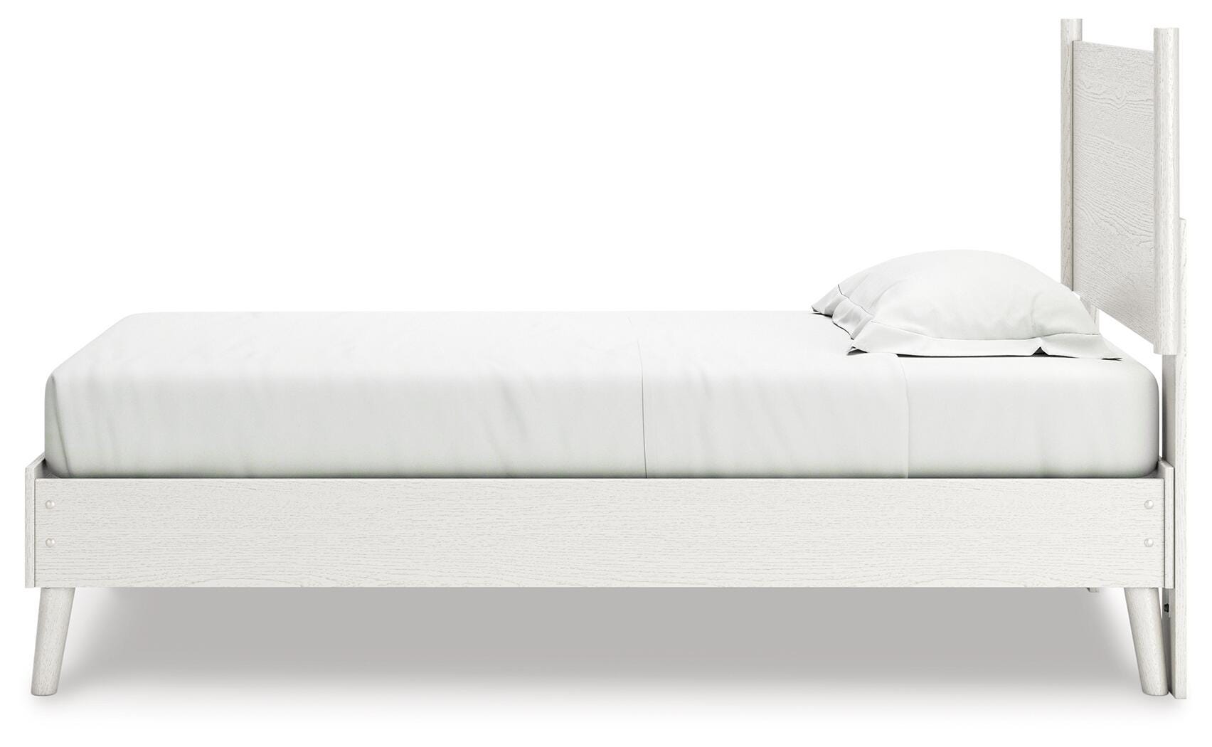 Aprilyn Twin Panel Bed, White, large