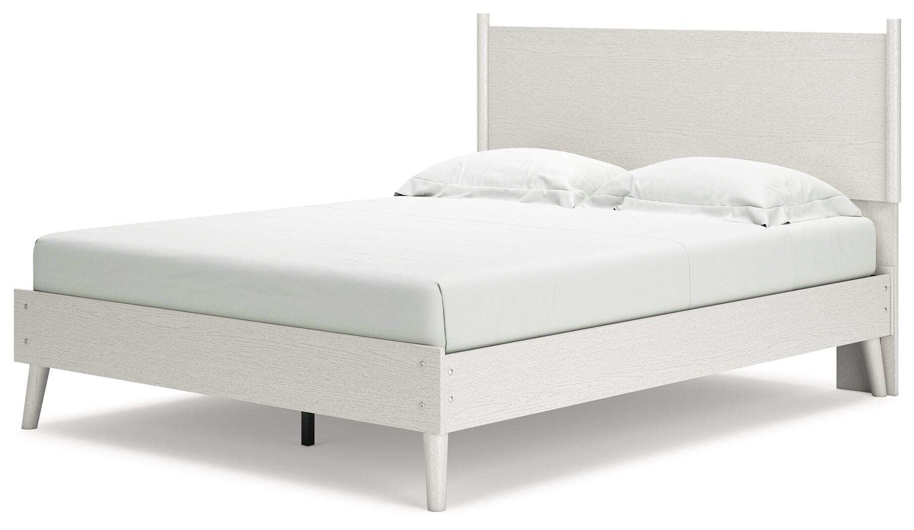 Aprilyn Queen Panel Bed, White, large