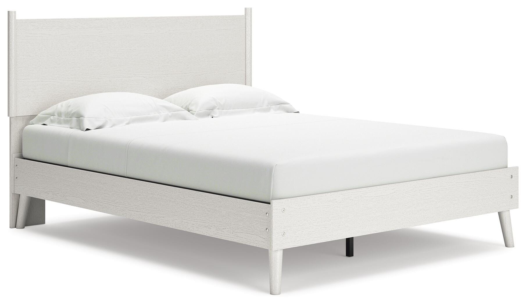Aprilyn Queen Panel Bed, White, large