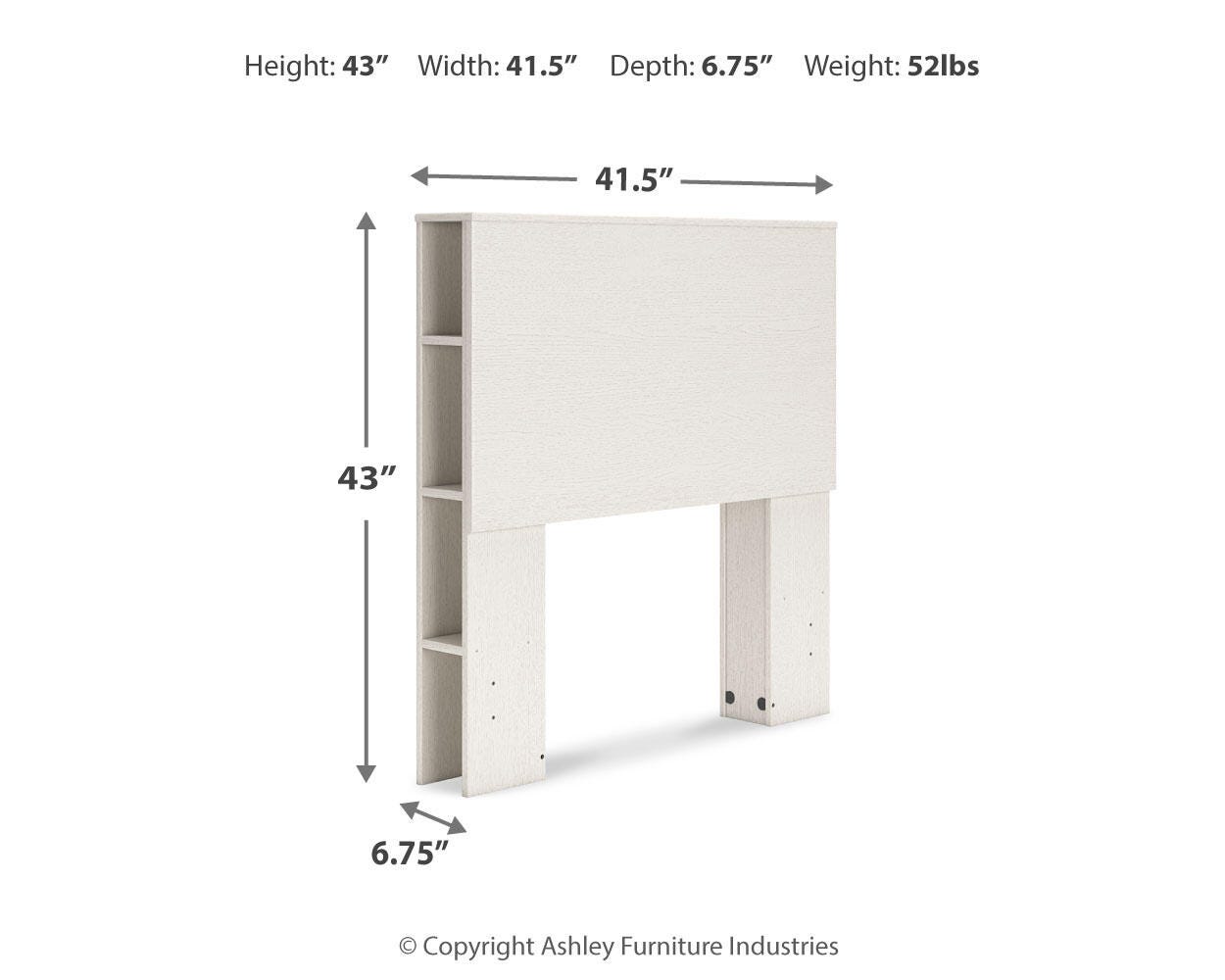 Aprilyn Twin Bookcase Headboard - image 5