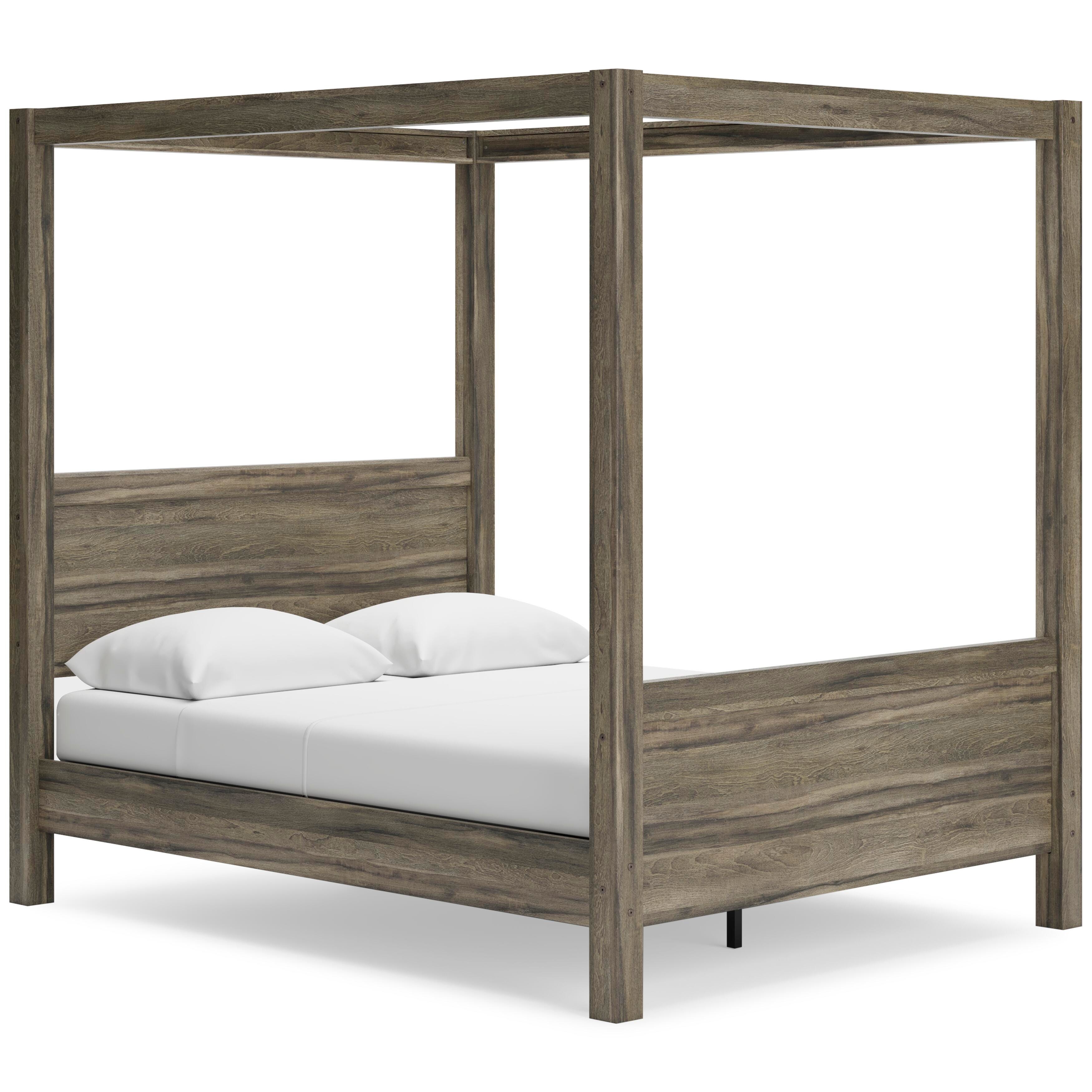 Shallifer Queen Canopy Bed, , large