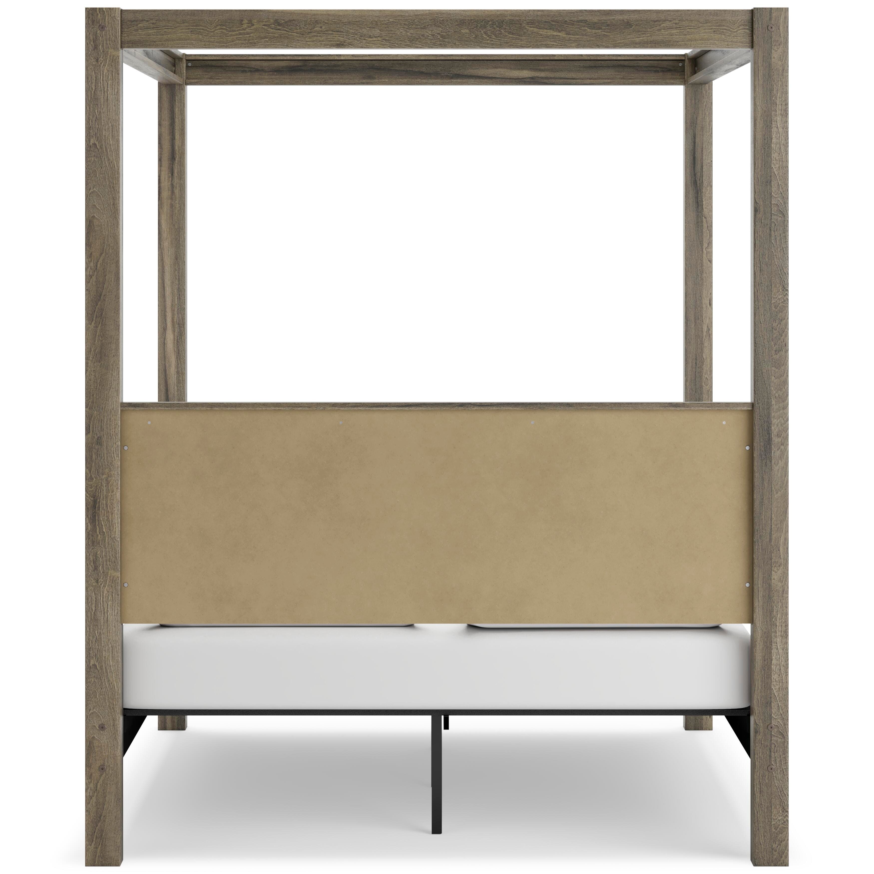 Shallifer Queen Canopy Bed, , large