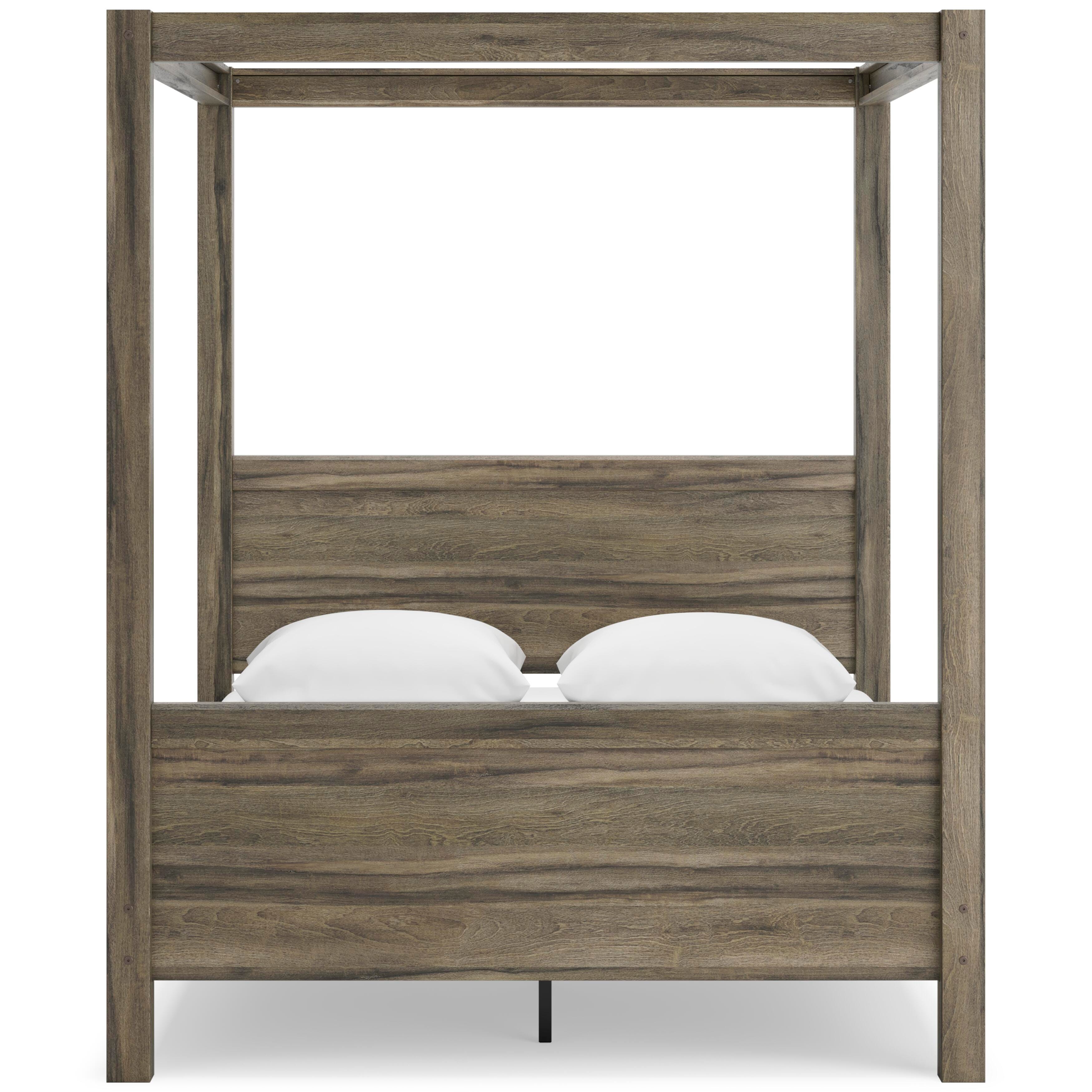 Shallifer Queen Canopy Bed, , large