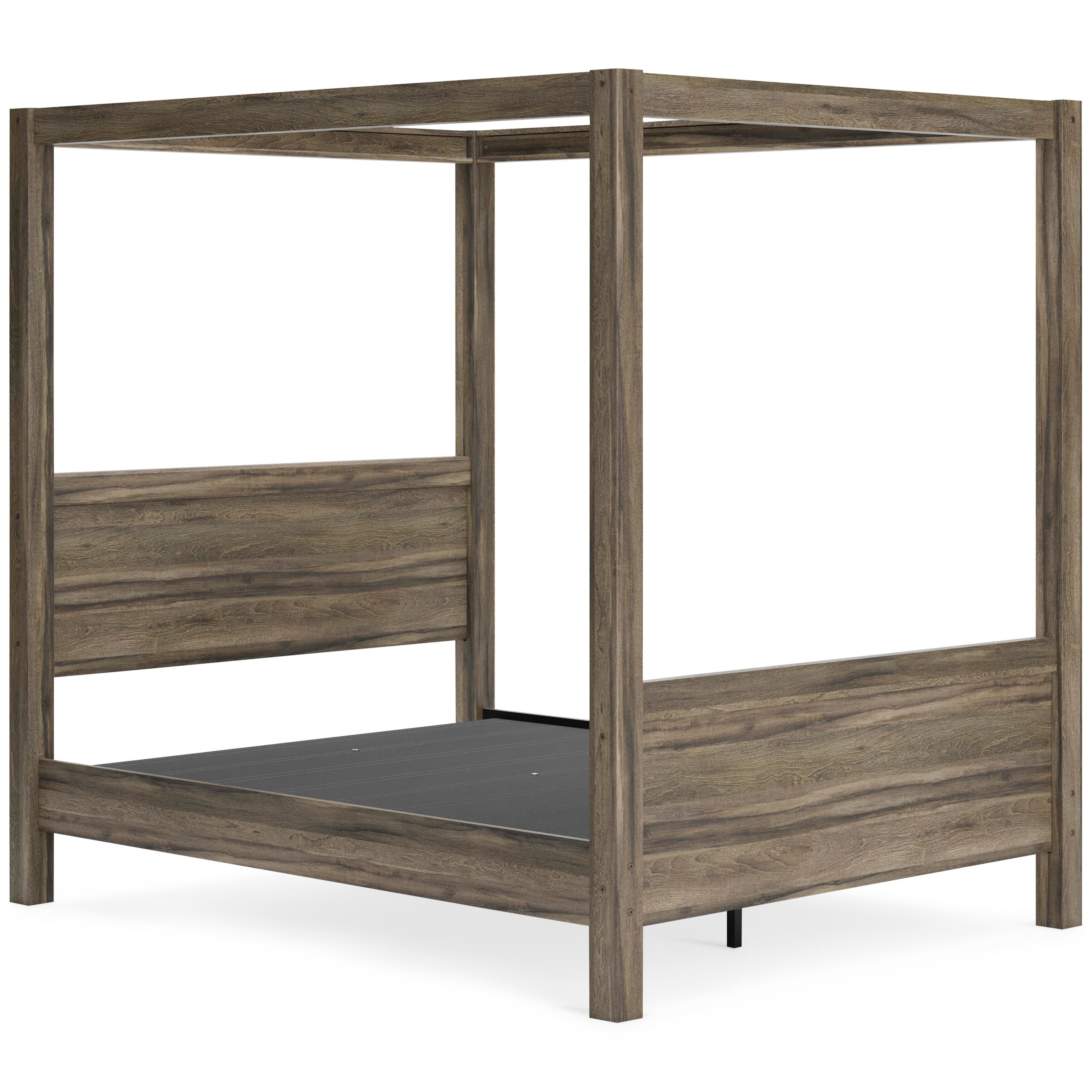 Shallifer Queen Canopy Bed, , large