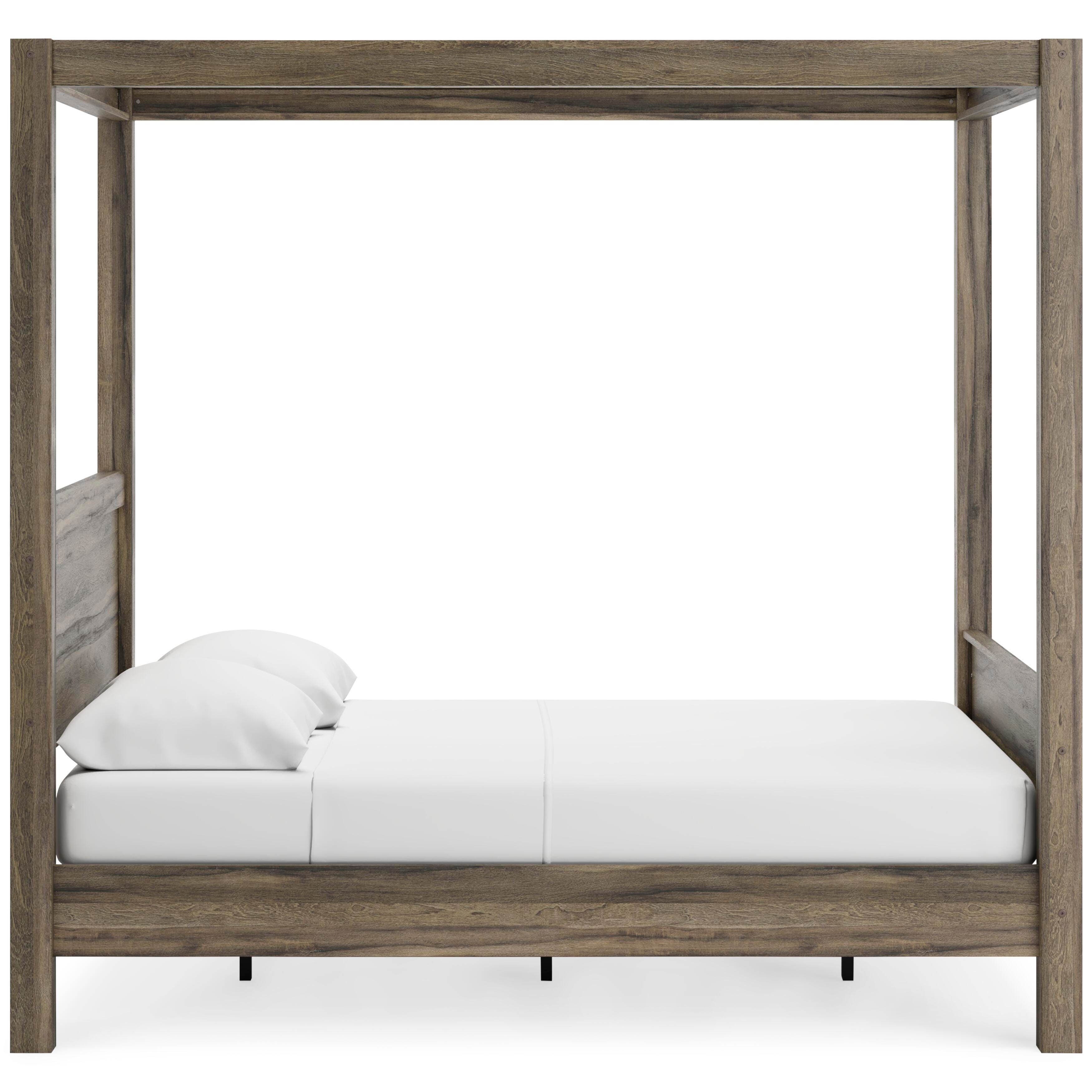 Shallifer Queen Canopy Bed, , large