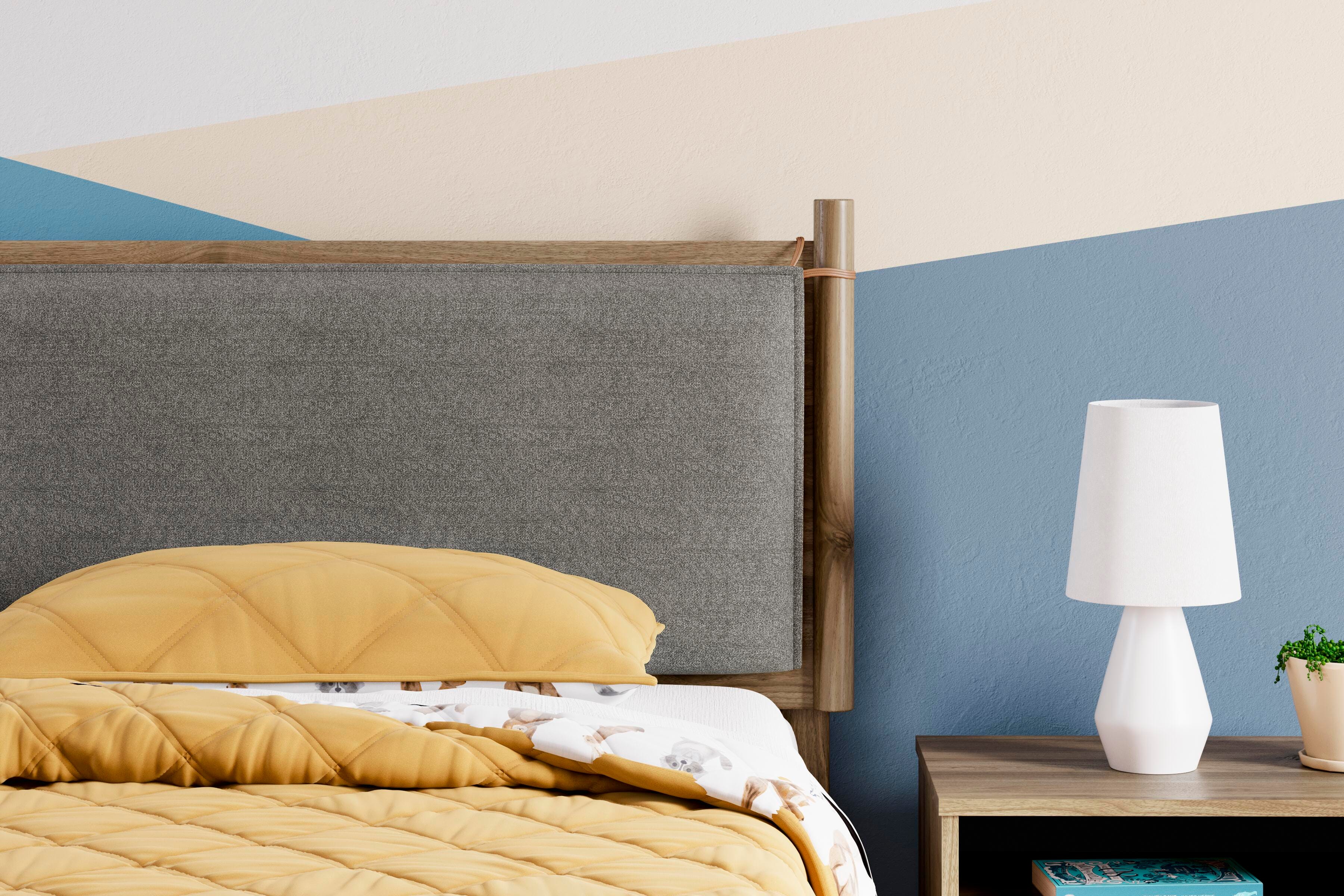 Aprilyn Twin Panel Headboard, Honey, large