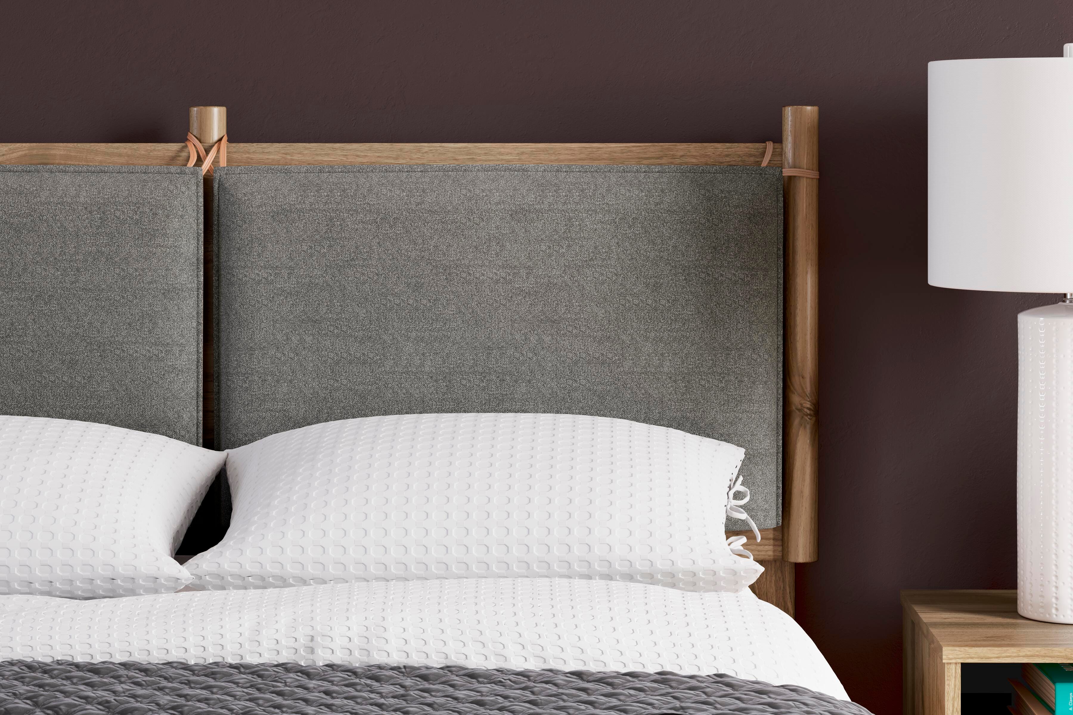 Aprilyn Full Panel Headboard, Honey, large