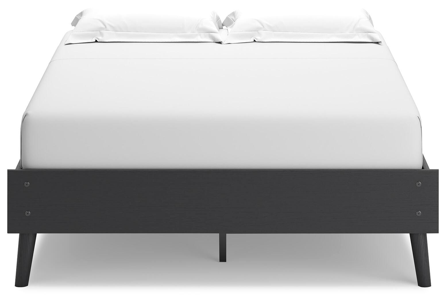 Charlang Full Platform Bed, Black, large