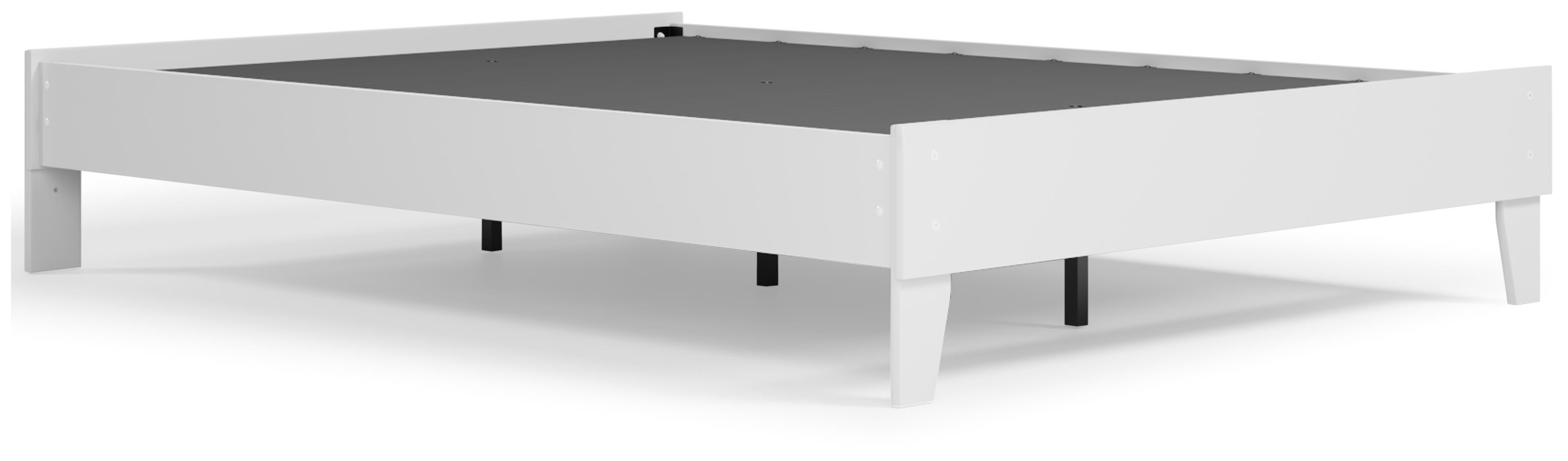 Piperton Queen Platform Bed, White, large