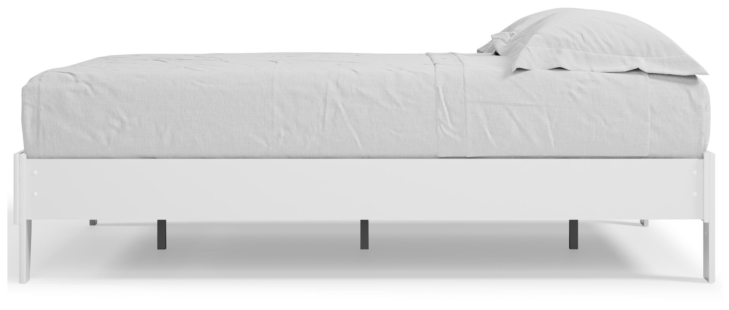Piperton Queen Platform Bed, White, large