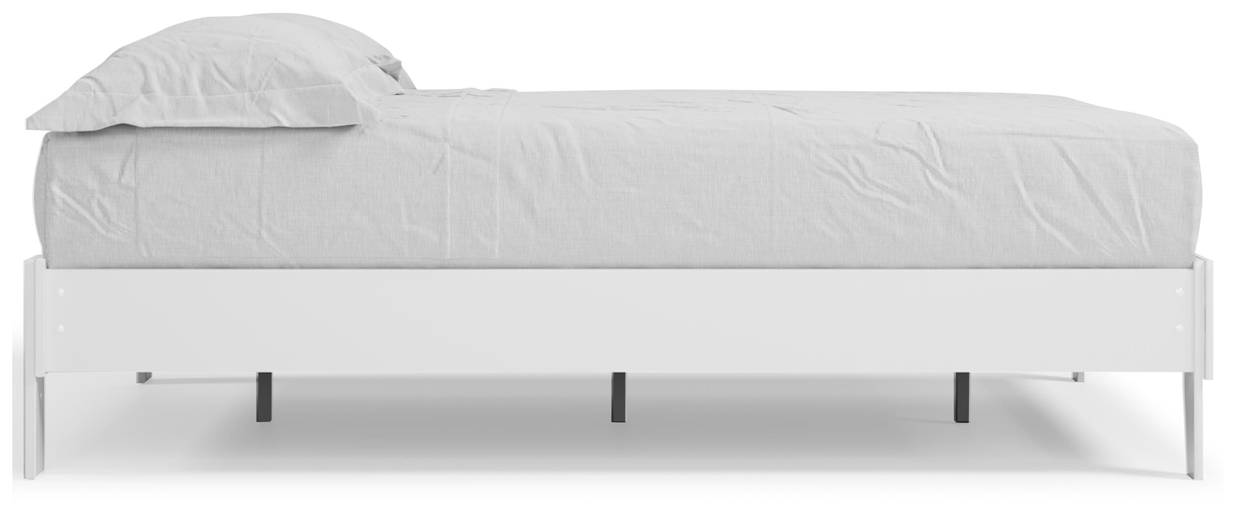 Piperton Queen Platform Bed, White, large