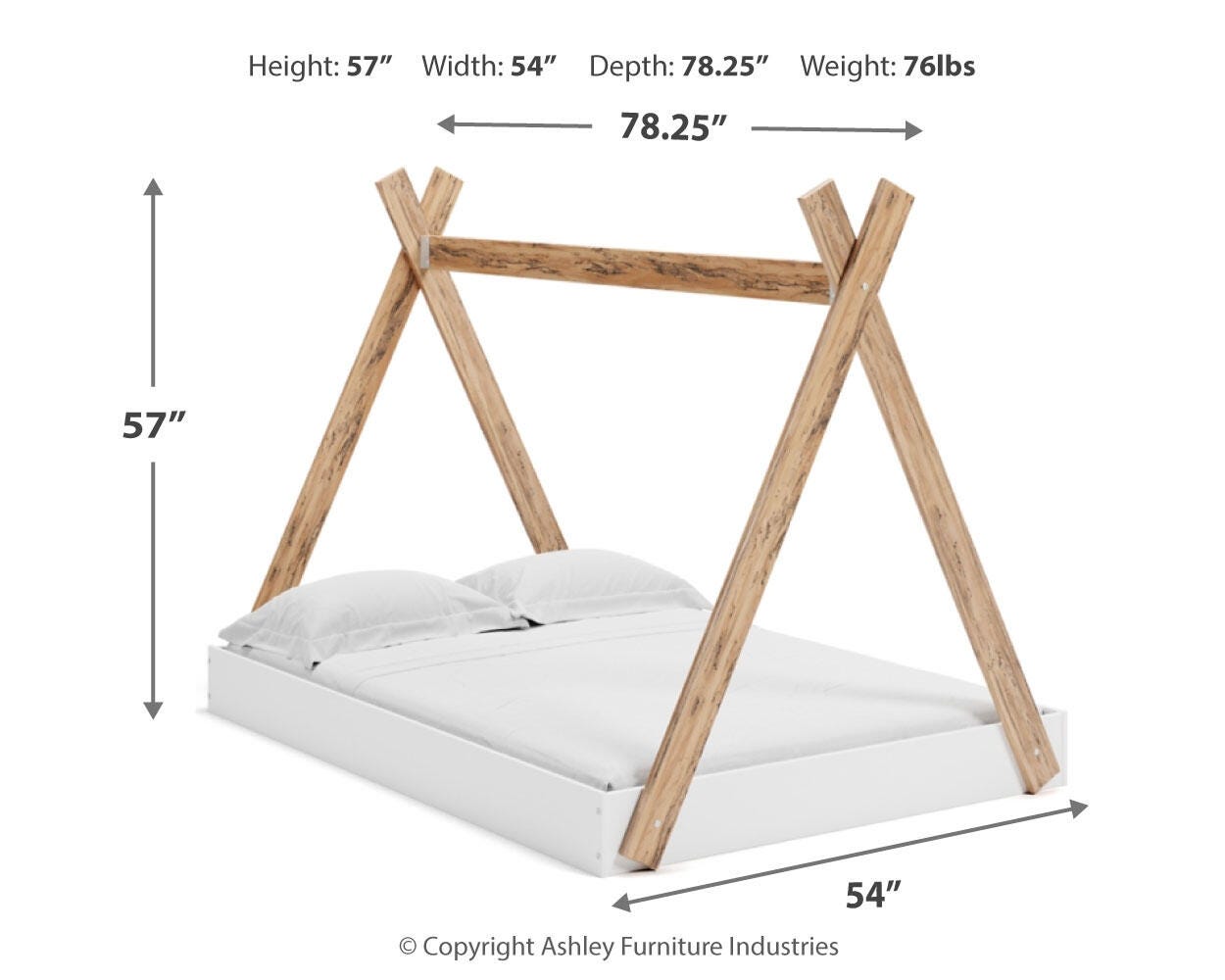 Piperton Twin Tent Complete Bed in Box - image 8
