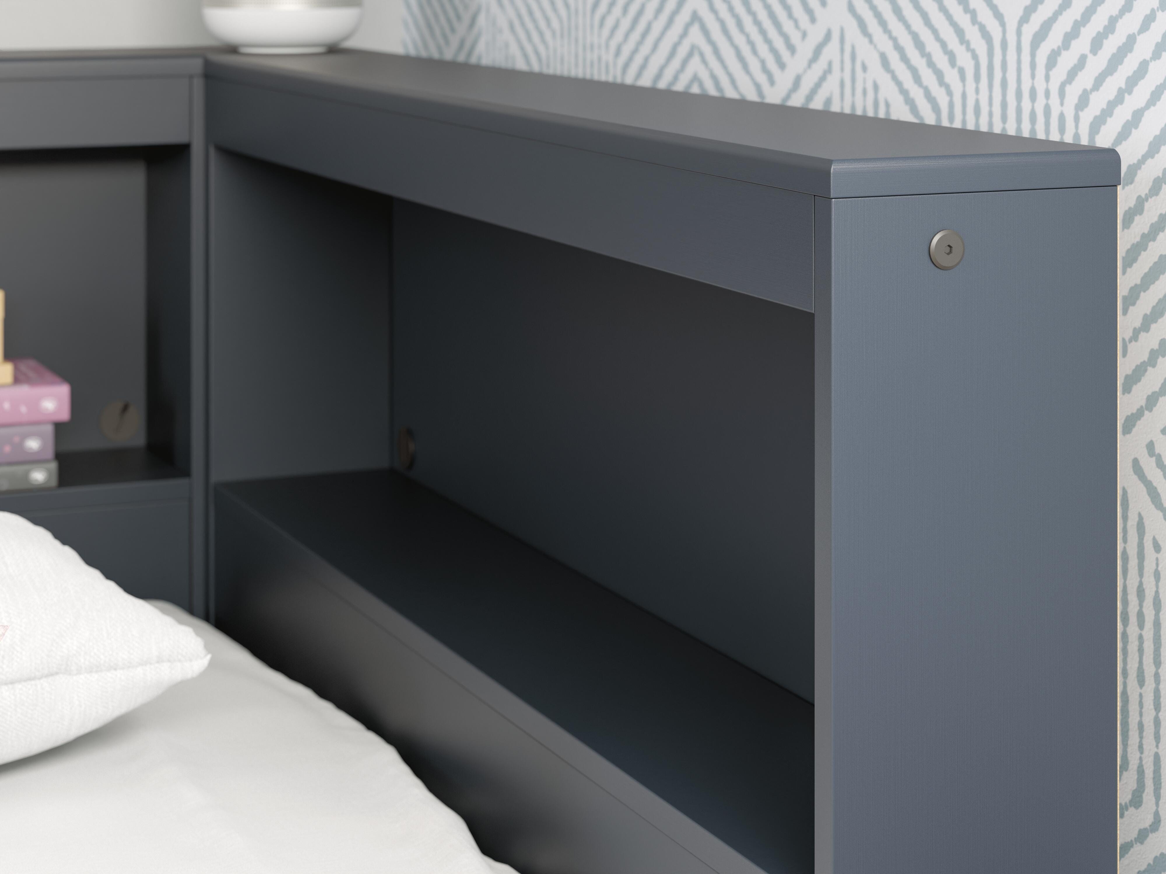 Simmenfort Twin Bookcase Storage Bed - image 9