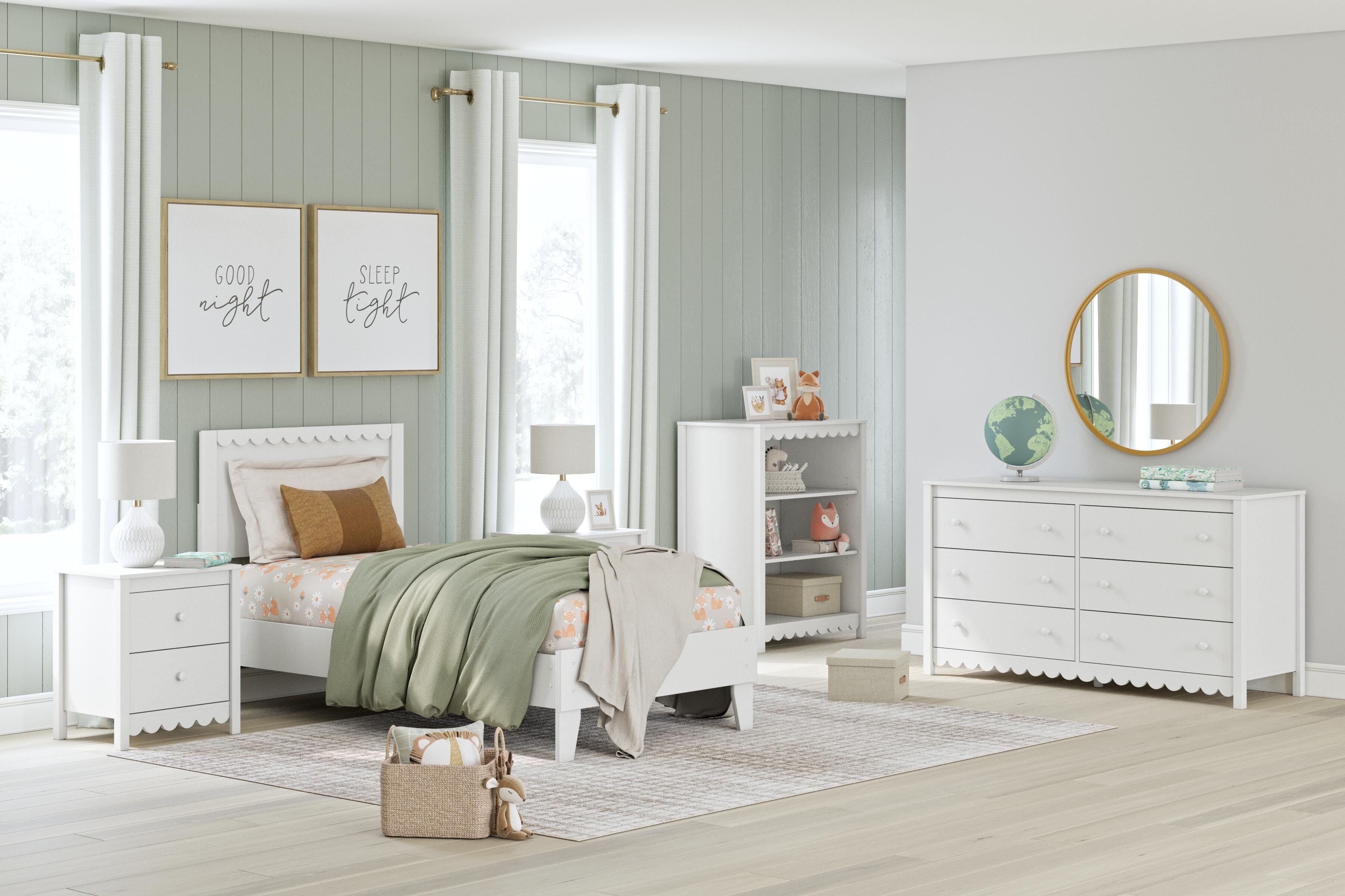 Hallityn Twin Panel Platform Bed - image 10