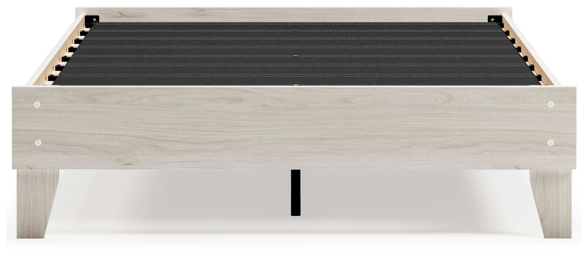 Socalle Full Platform Bed, Light Natural, large