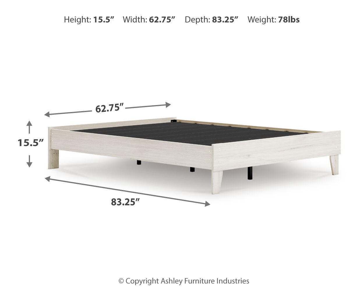 Socalle Queen Platform Bed - image 4