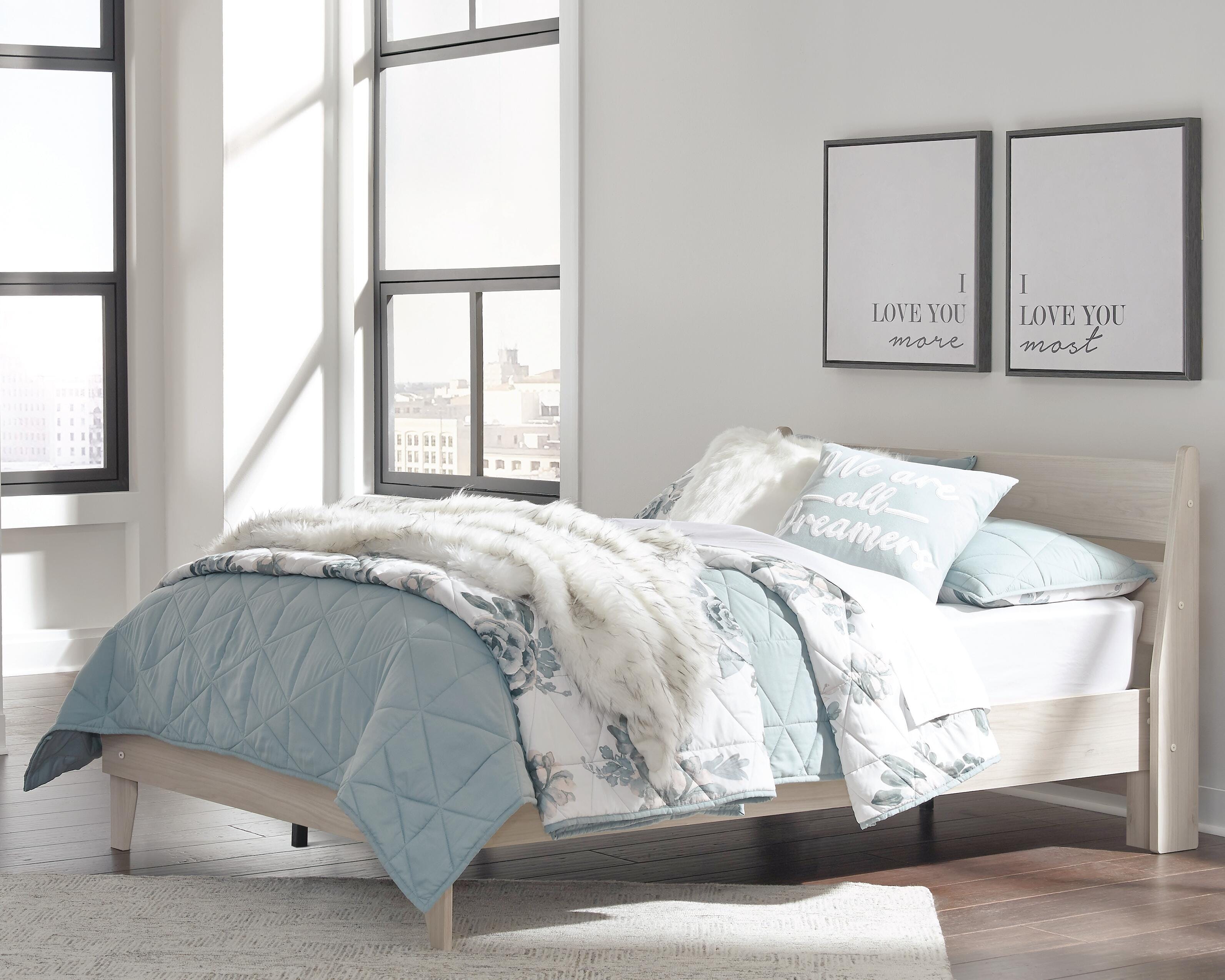 Cama de plataforma con paneles completos Socalle - image 1