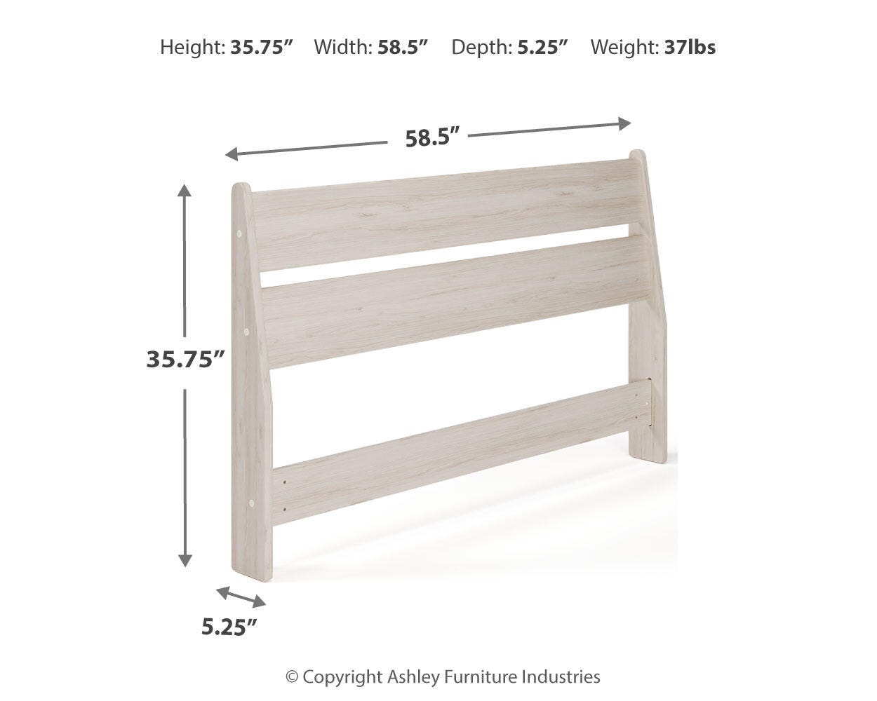Socalle Full Panel Headboard - image 3