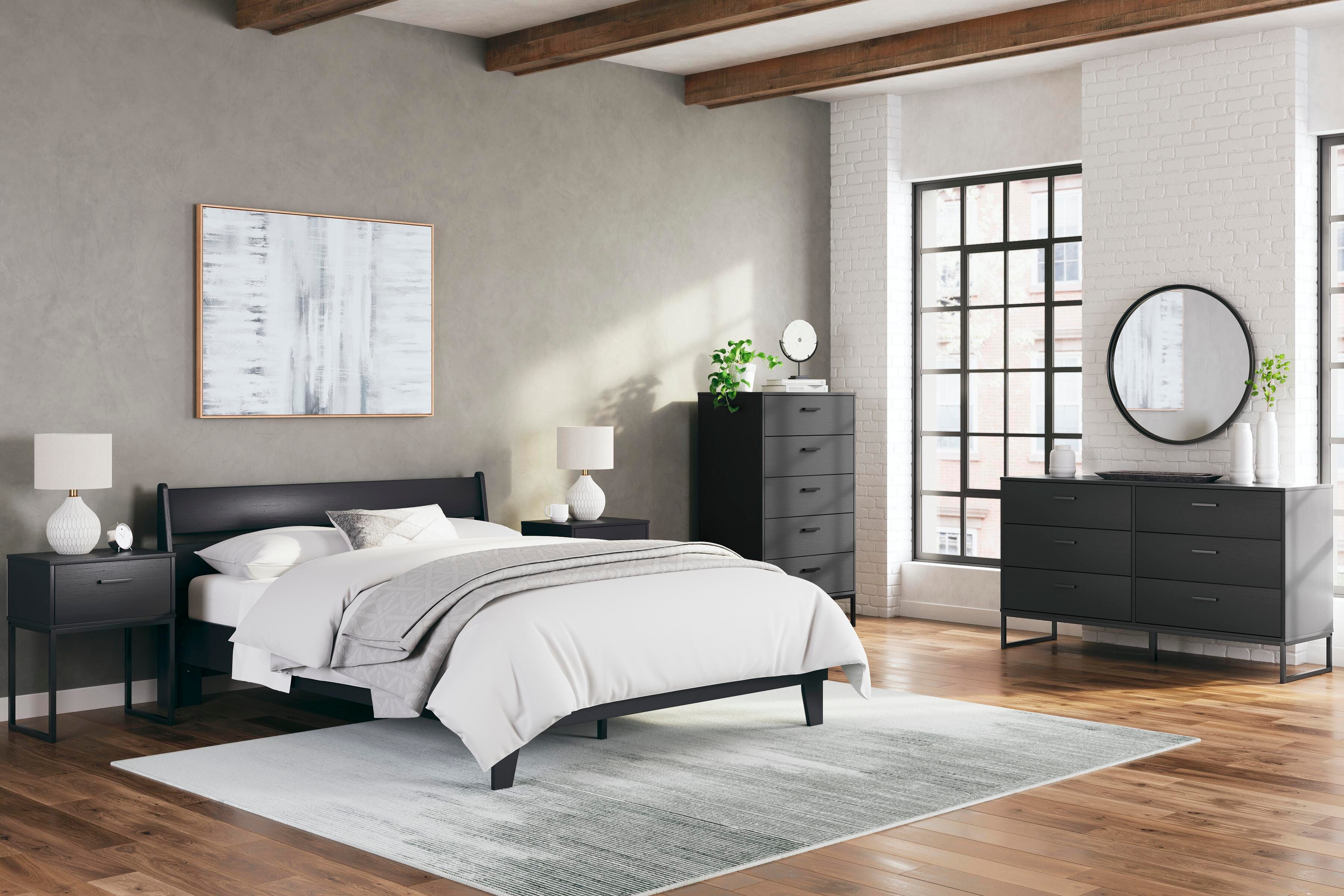 Socalle Queen Panel Platform Bed