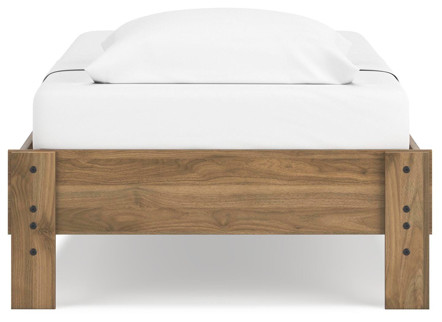Deanlow Twin Platform Bed, Honey, large