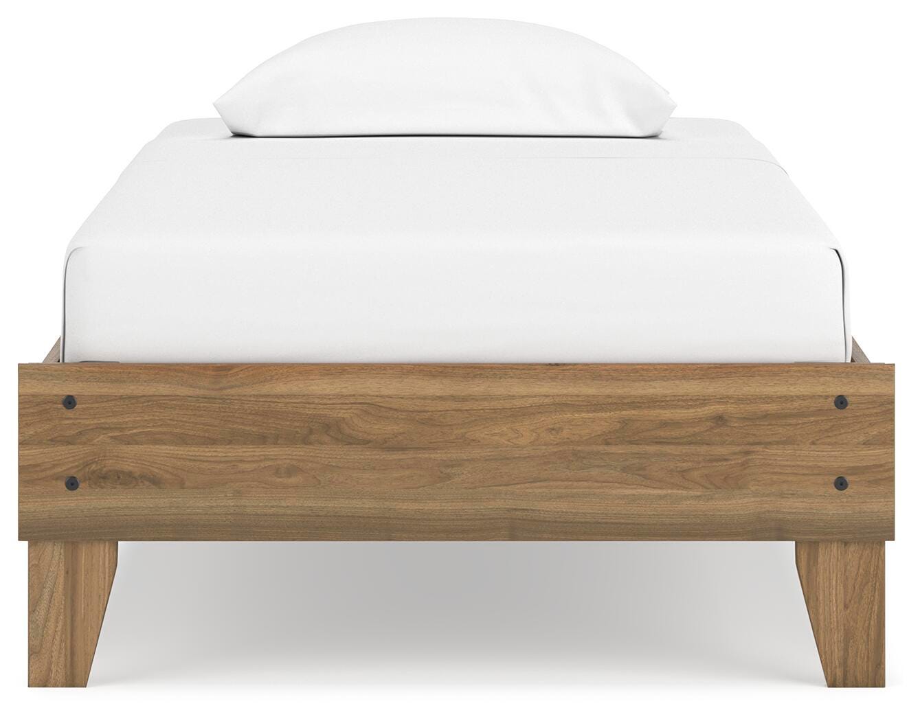 Deanlow Twin Platform Bed, Honey, large