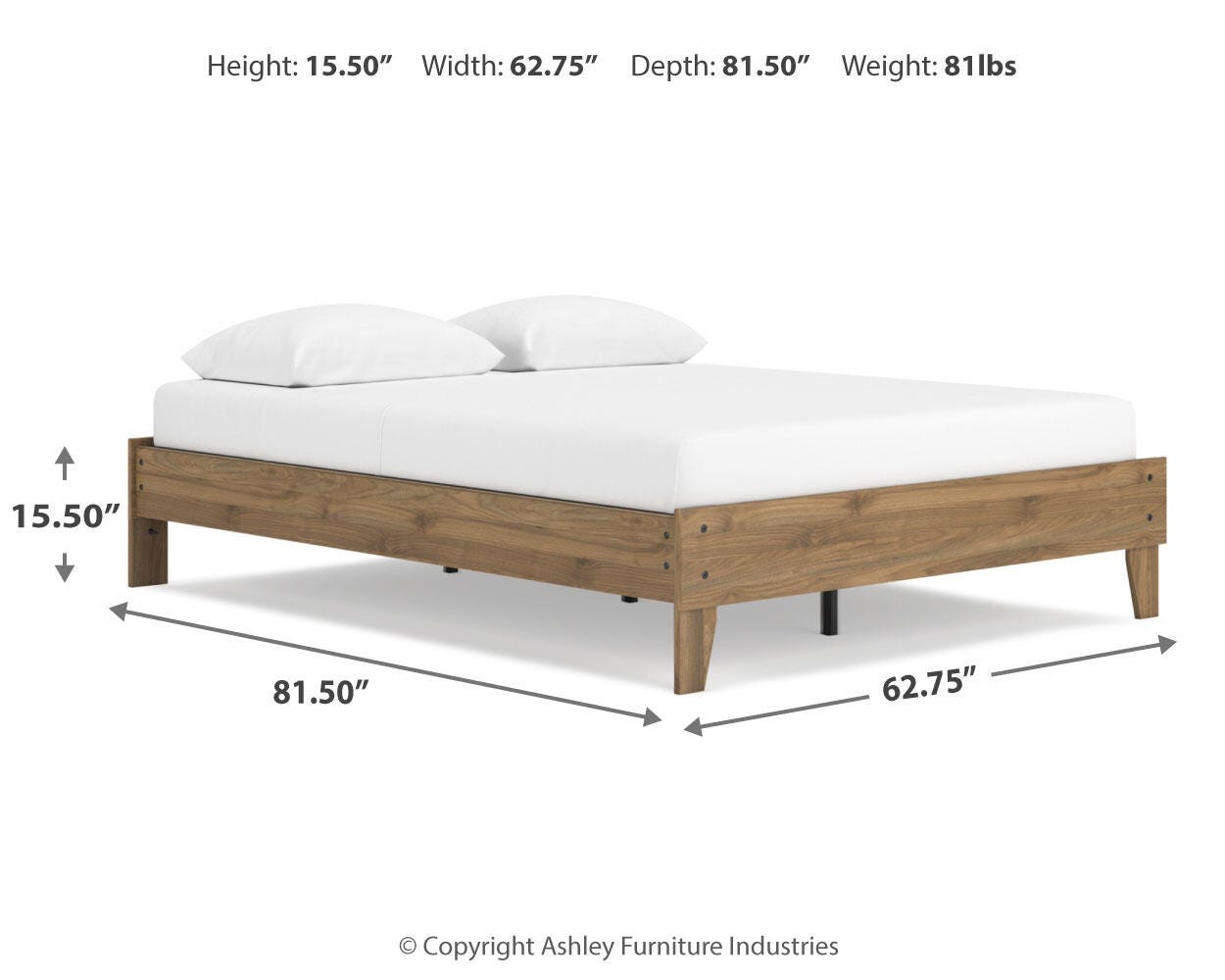Deanlow Queen Platform Bed - image 9