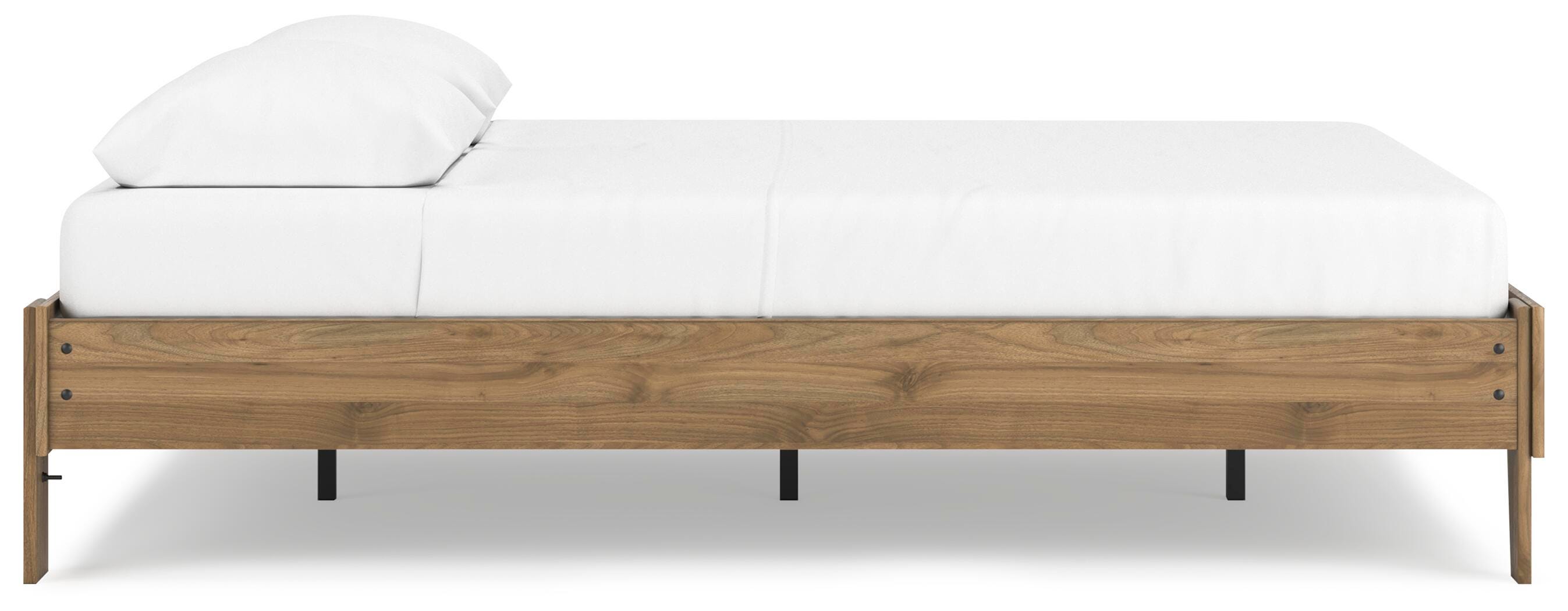 Deanlow Queen Platform Bed, Honey, large