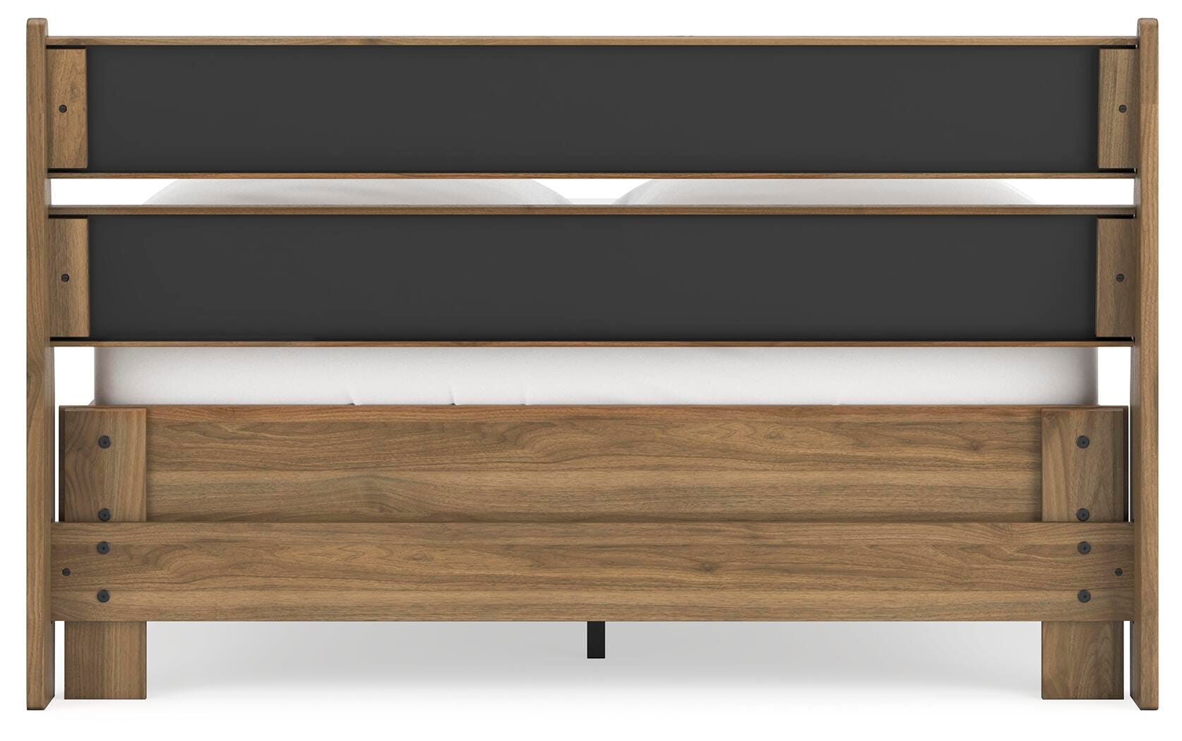 Cama con panel de plataforma completa Deanlow - image 7