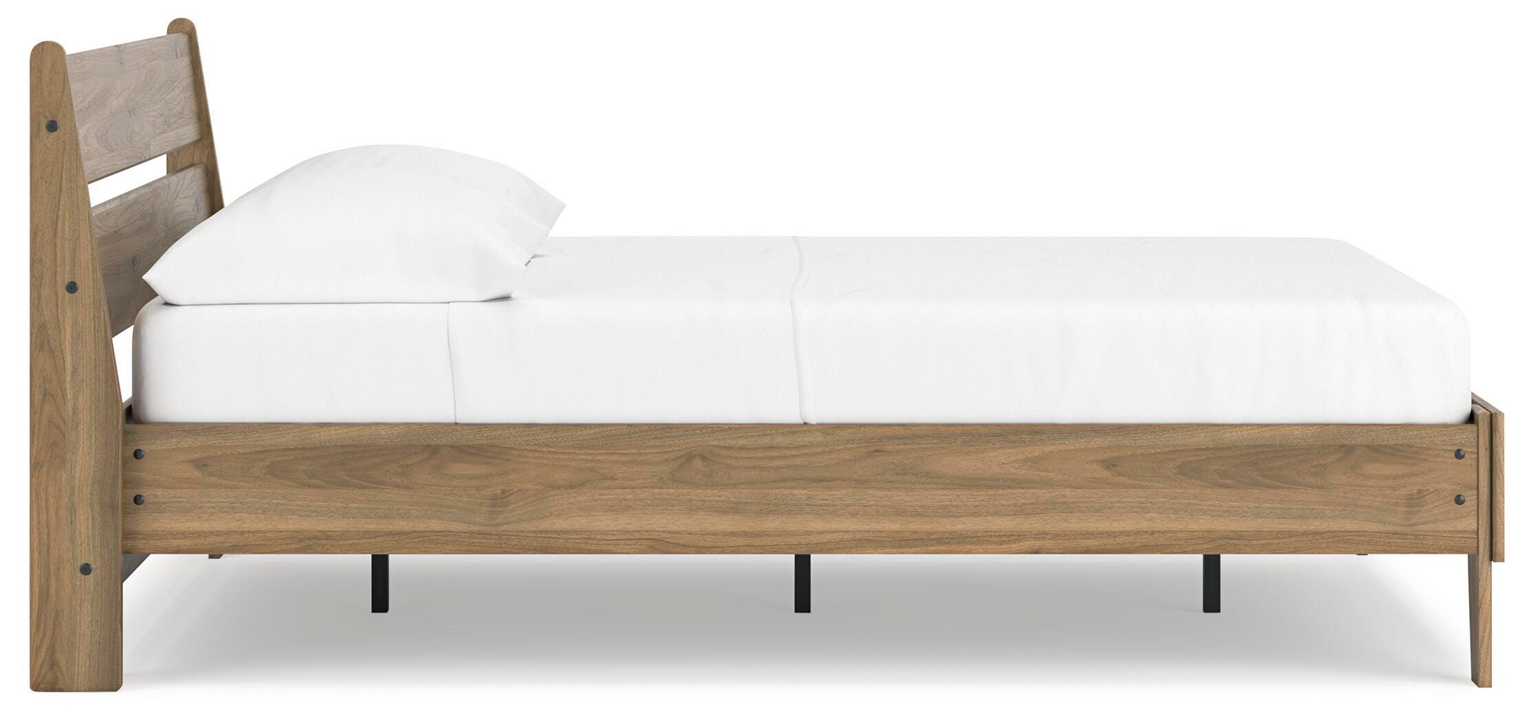 Cama con panel de plataforma completa Deanlow - image 6