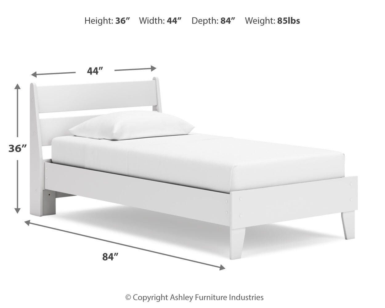 Socalle Twin Panel Platform Bed - image 10