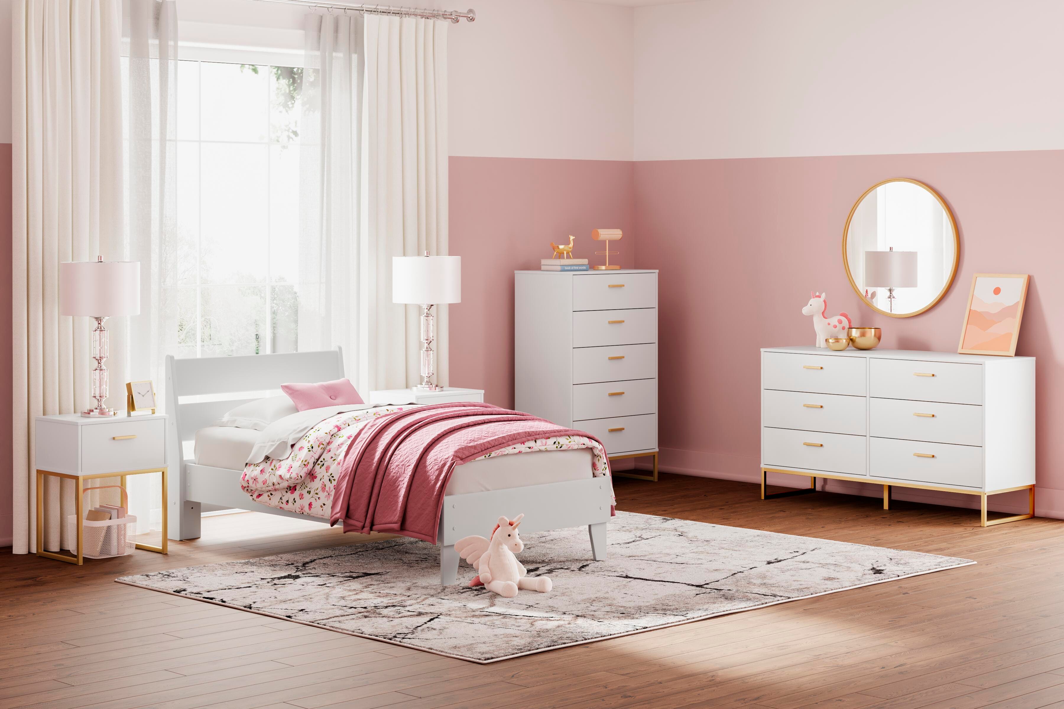 Socalle Twin Panel Platform Bed - image 11