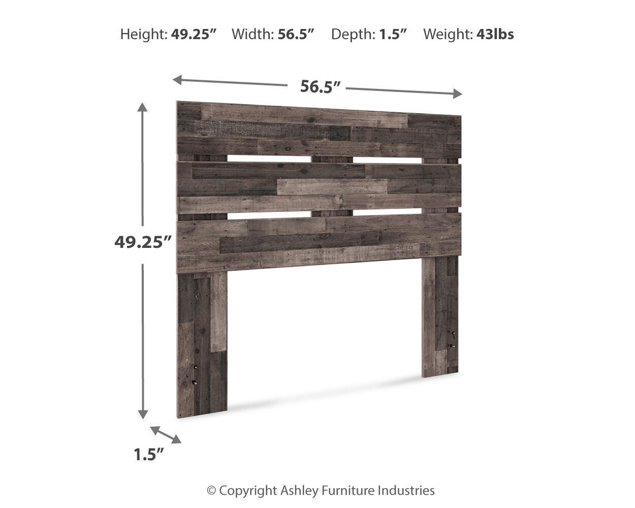 Neilsville Full Panel Headboard - image 3