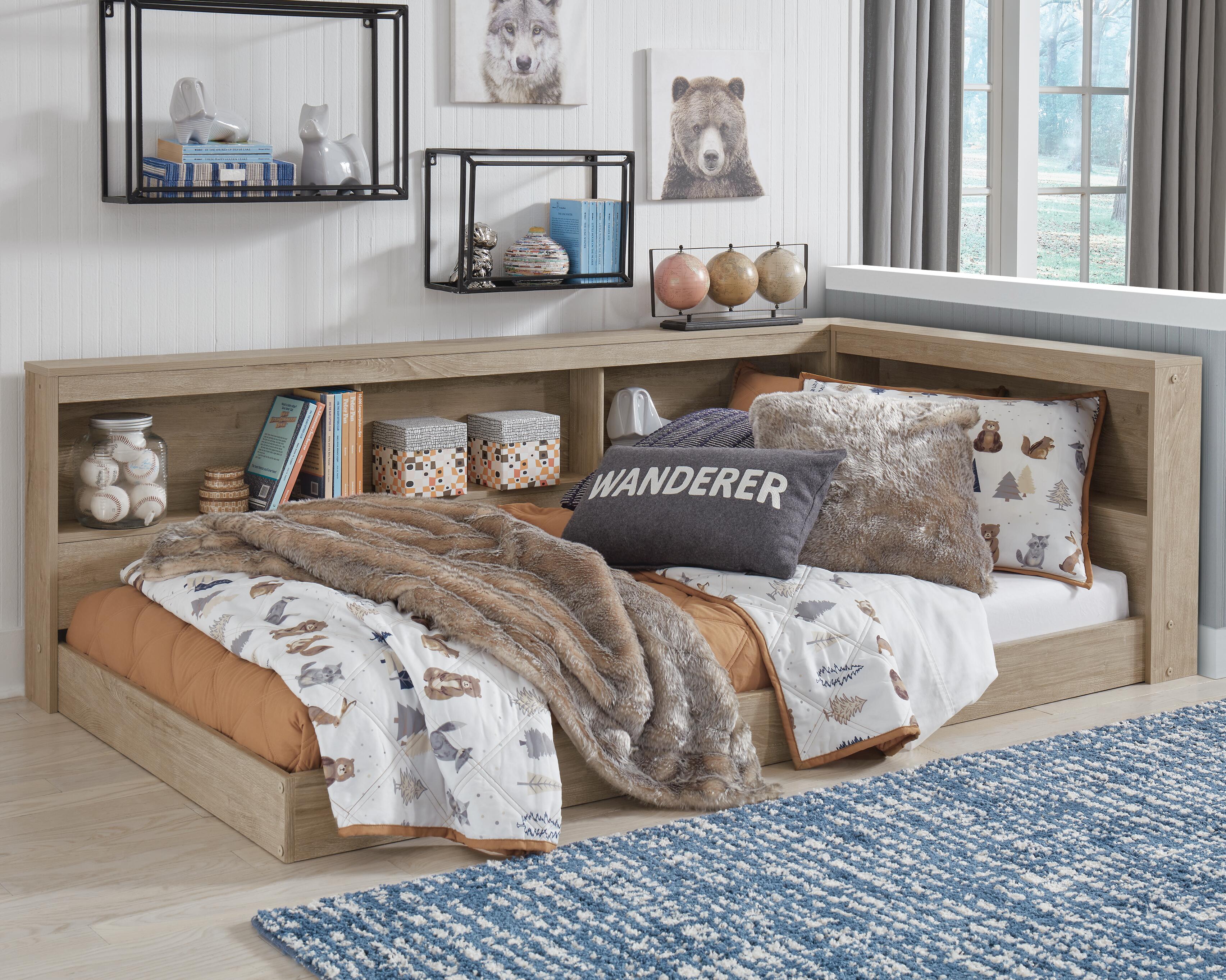 Oliah Twin Bookcase Storage Bed - image 1