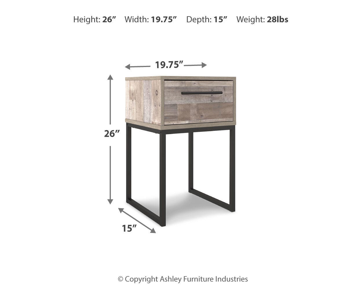 Neilsville Nightstand - image 10
