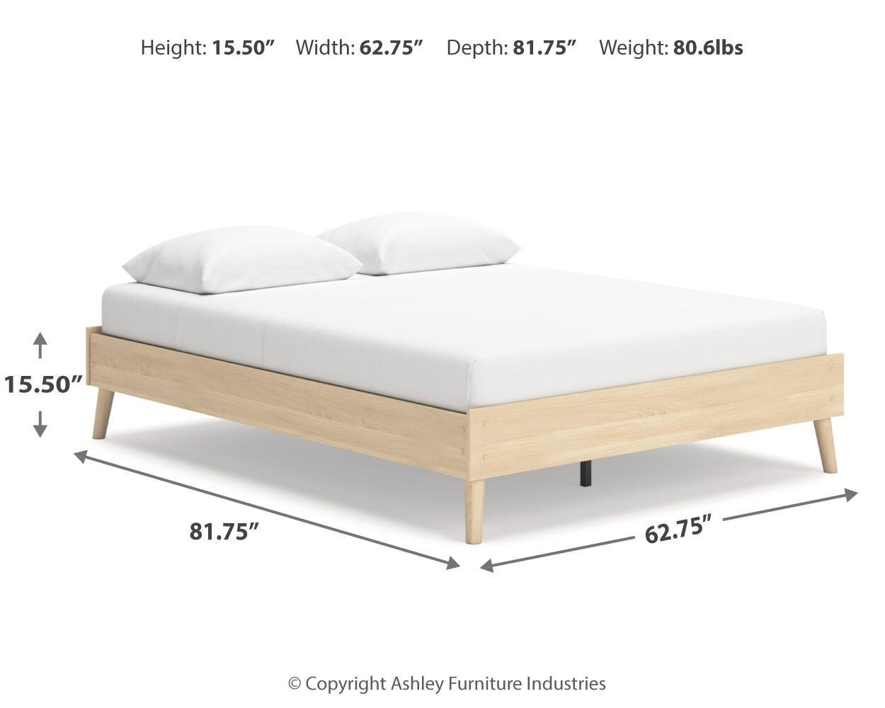 Cabinella Queen Platform Bed - image 9