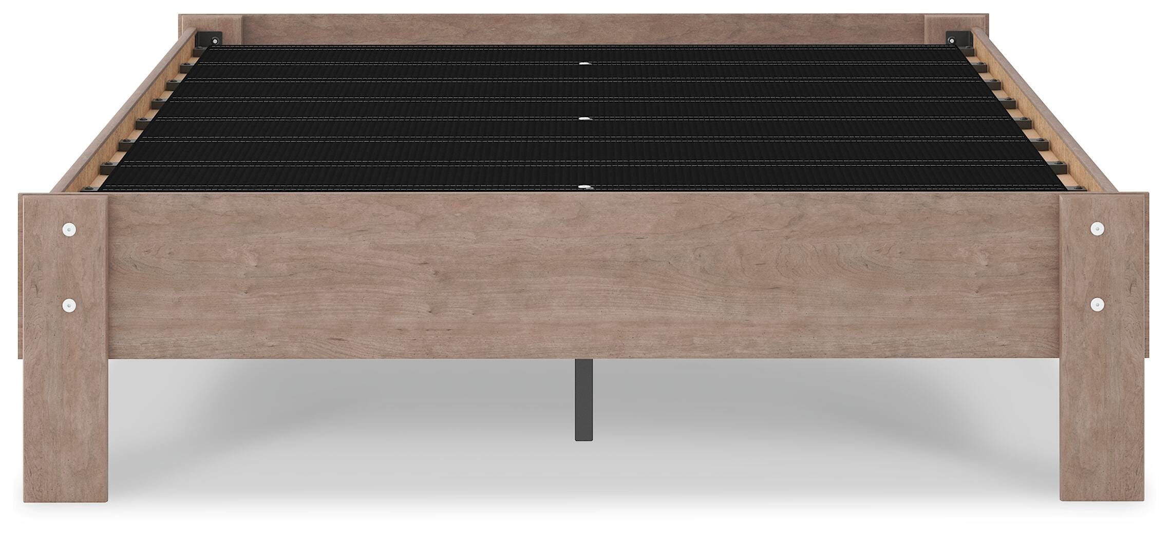 Flannia Full Platform Bed, Gray, large