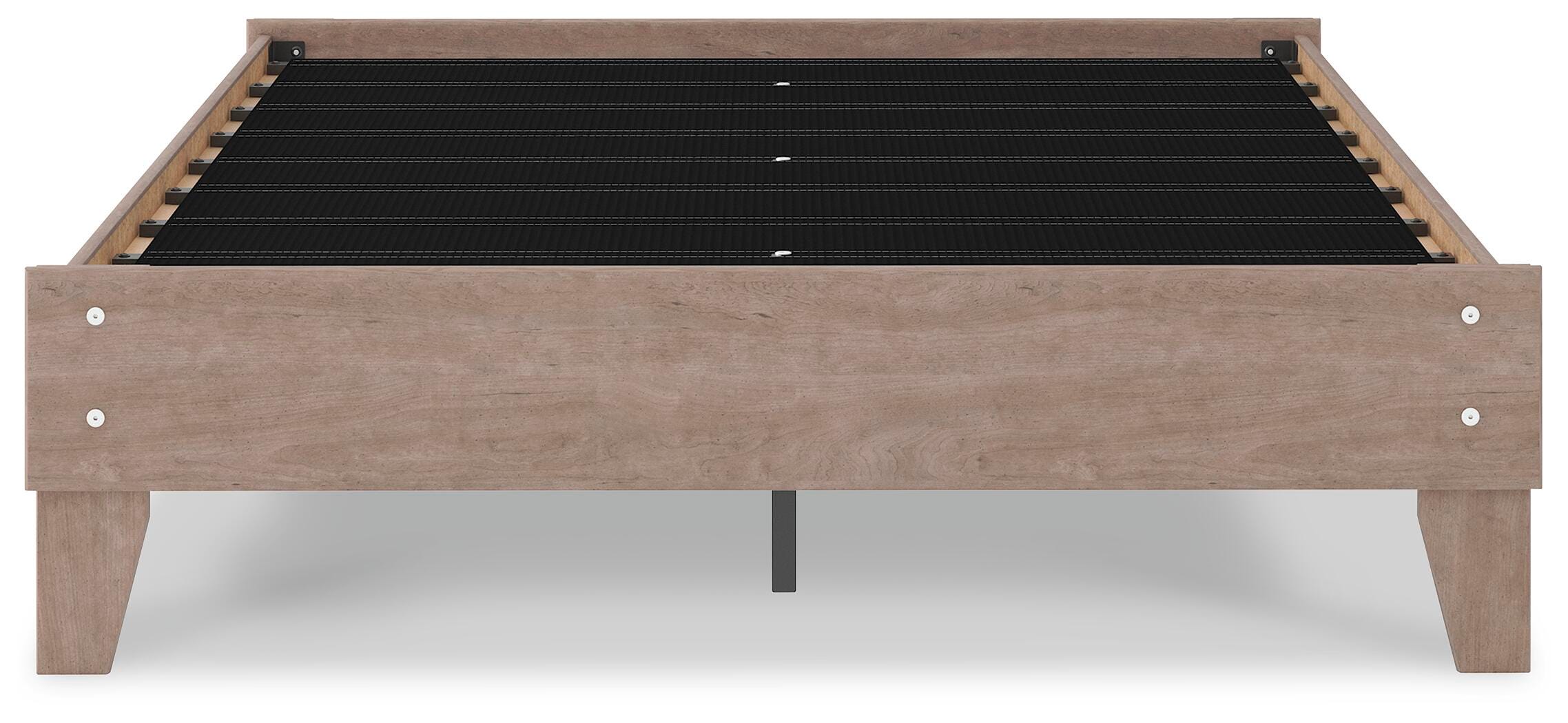 Flannia Full Platform Bed, Gray, large