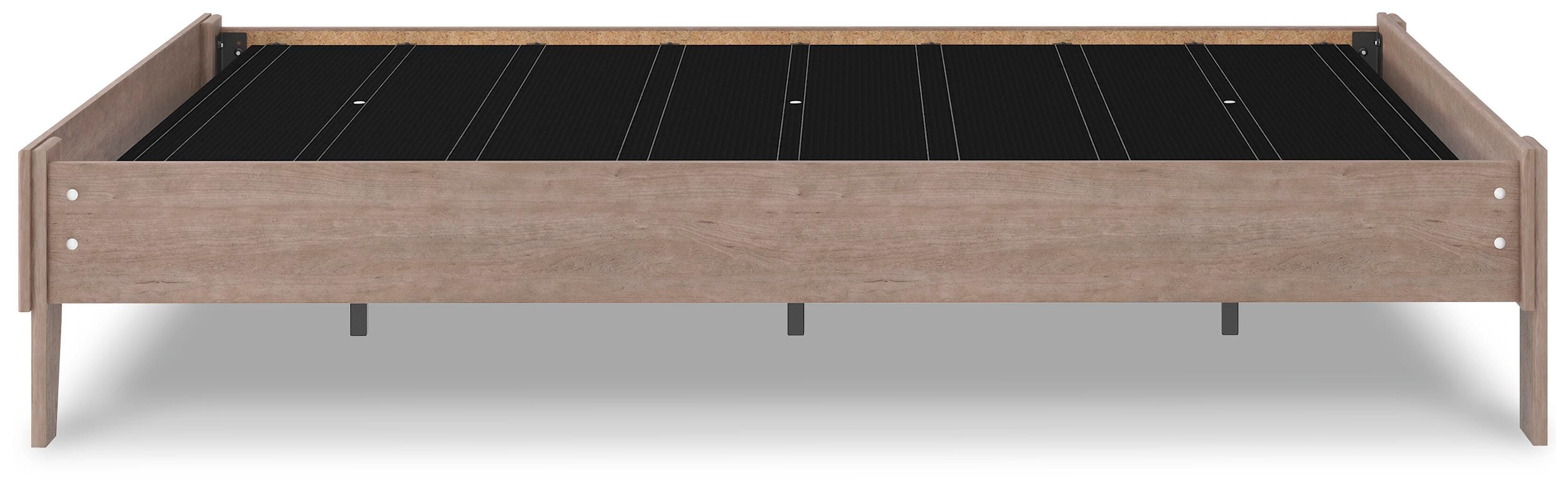 Flannia Full Platform Bed, Gray, large