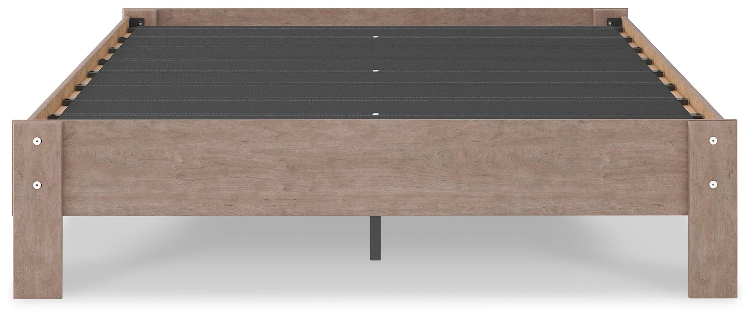 Flannia Full Platform Bed, Gray, large