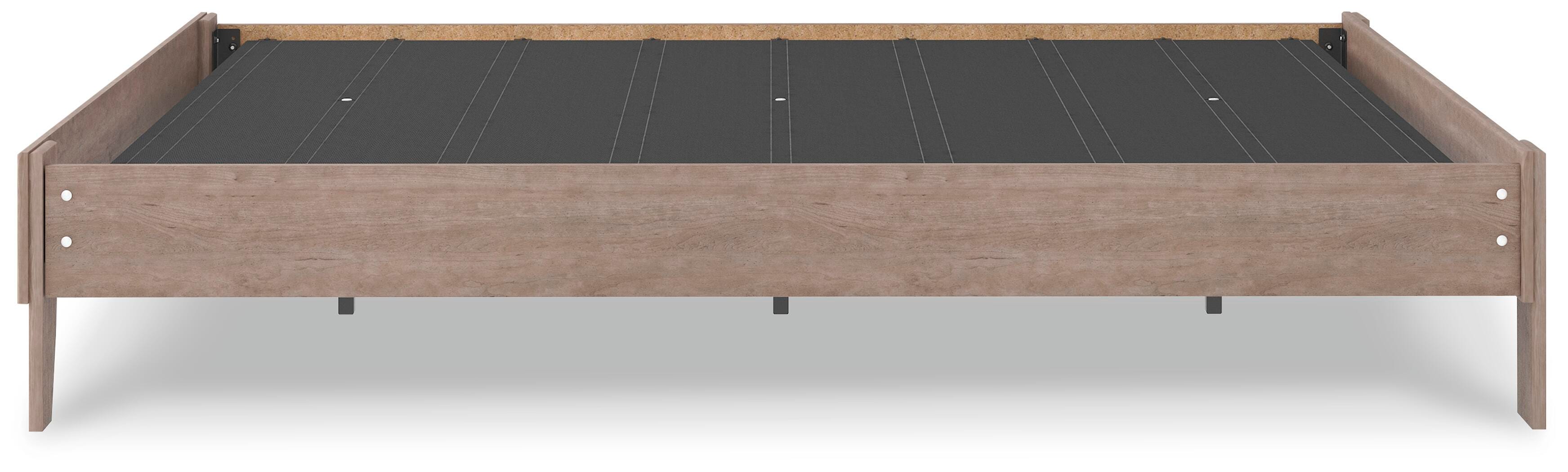 Flannia Full Platform Bed, Gray, large