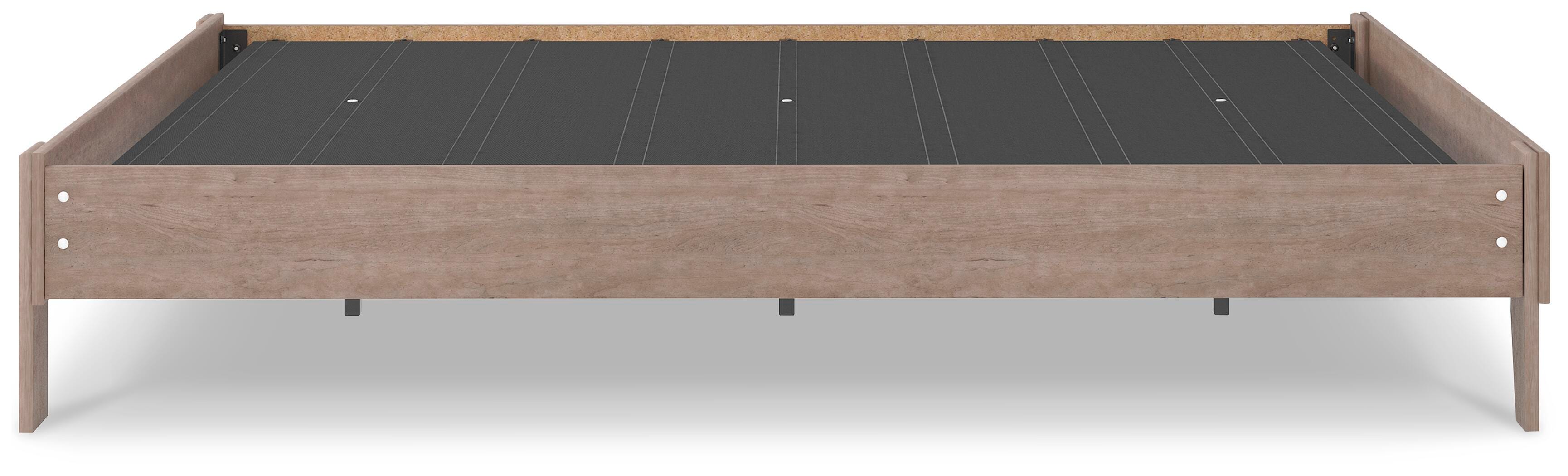 Flannia Full Platform Bed, Gray, large