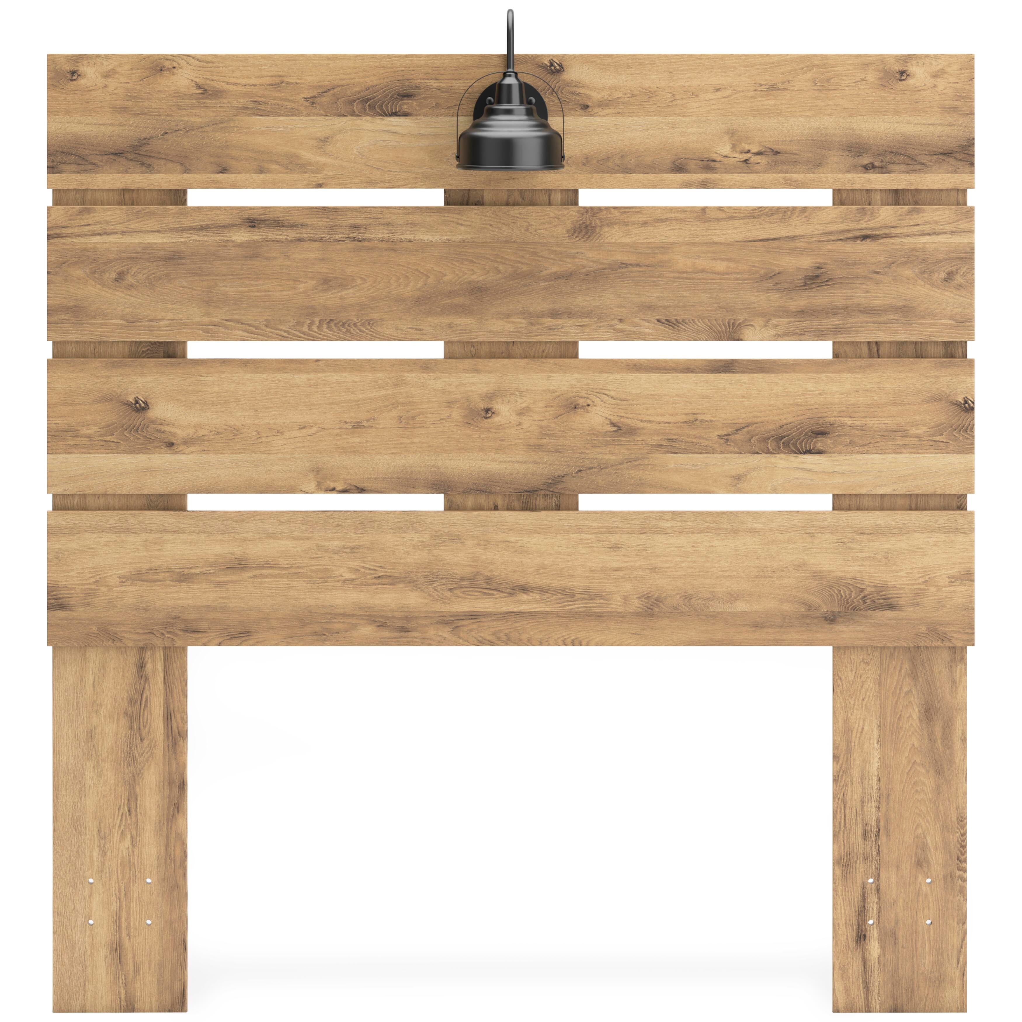 Larstin Full Panel Headboard, Tan Brown, large