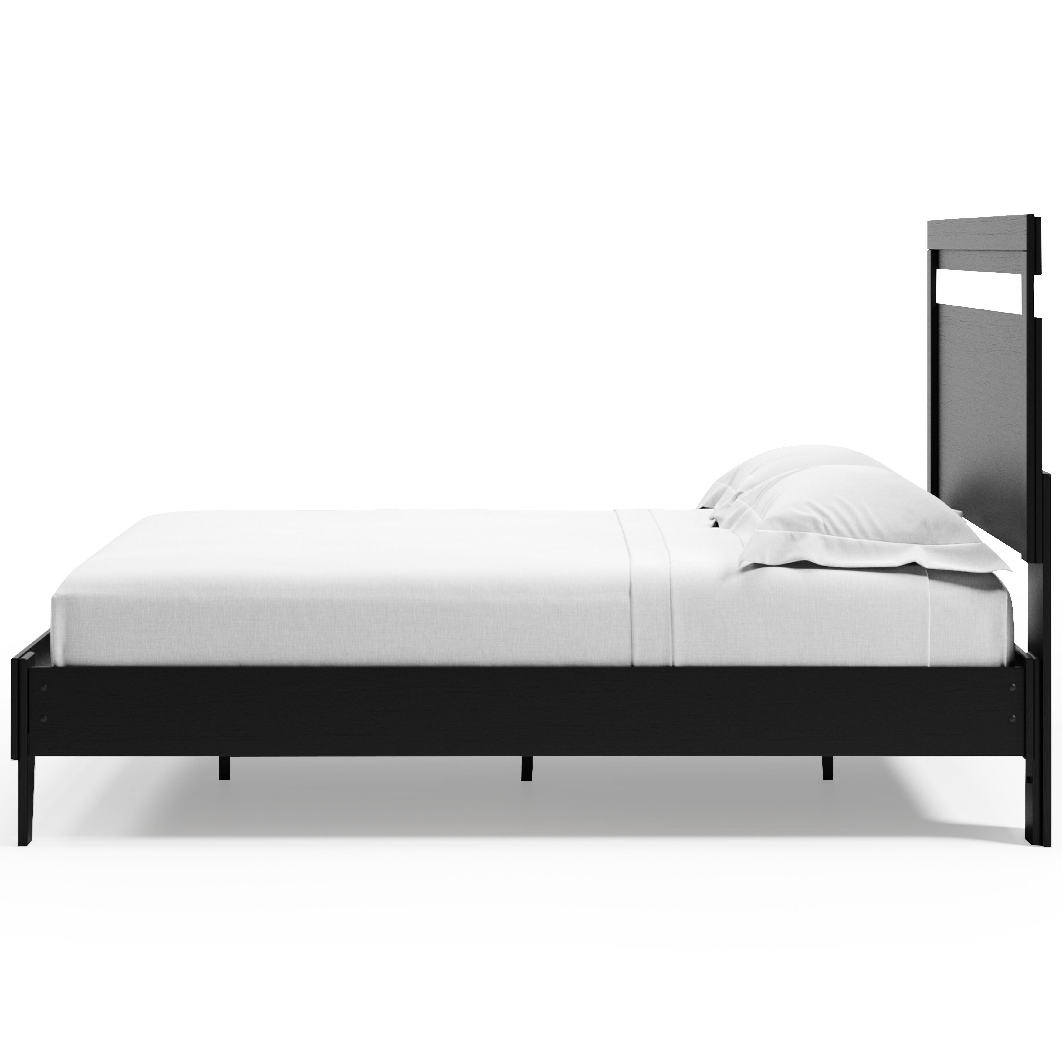 Cama Queen con Plataforma y Paneles Finch con Cómoda y Mesita de Noche - image 3