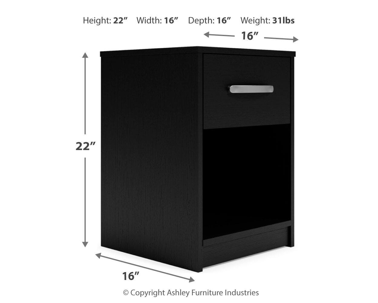 Finch Dimensions