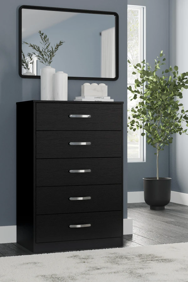 Finch Five Drawer Chest - Ashley Furniture Finch Five Drawer Chest - Ashley Furniture