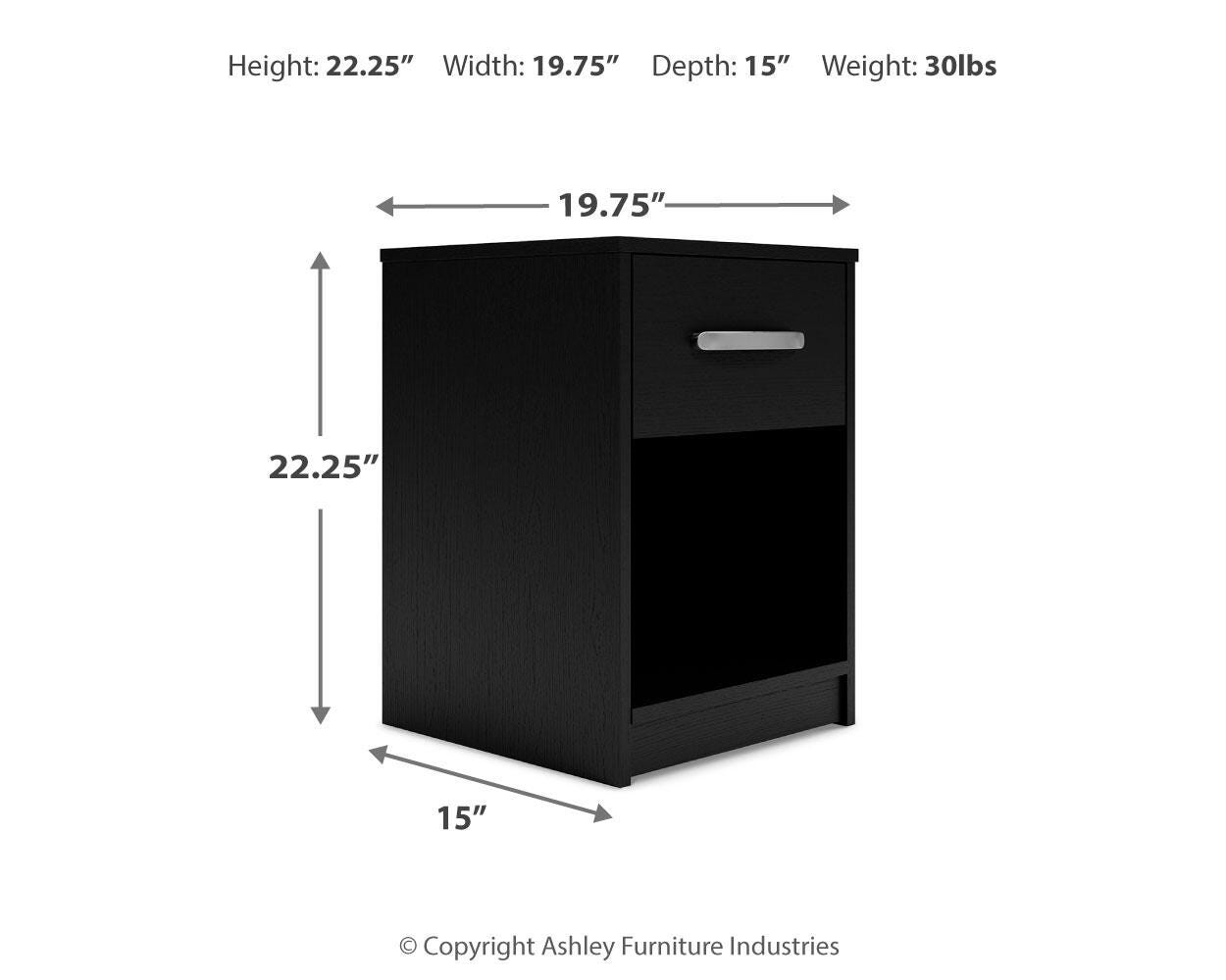 Finch Dimensions