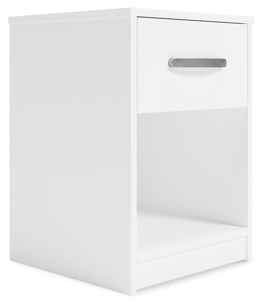 Flannia 20" 1 Drawer Nightstand